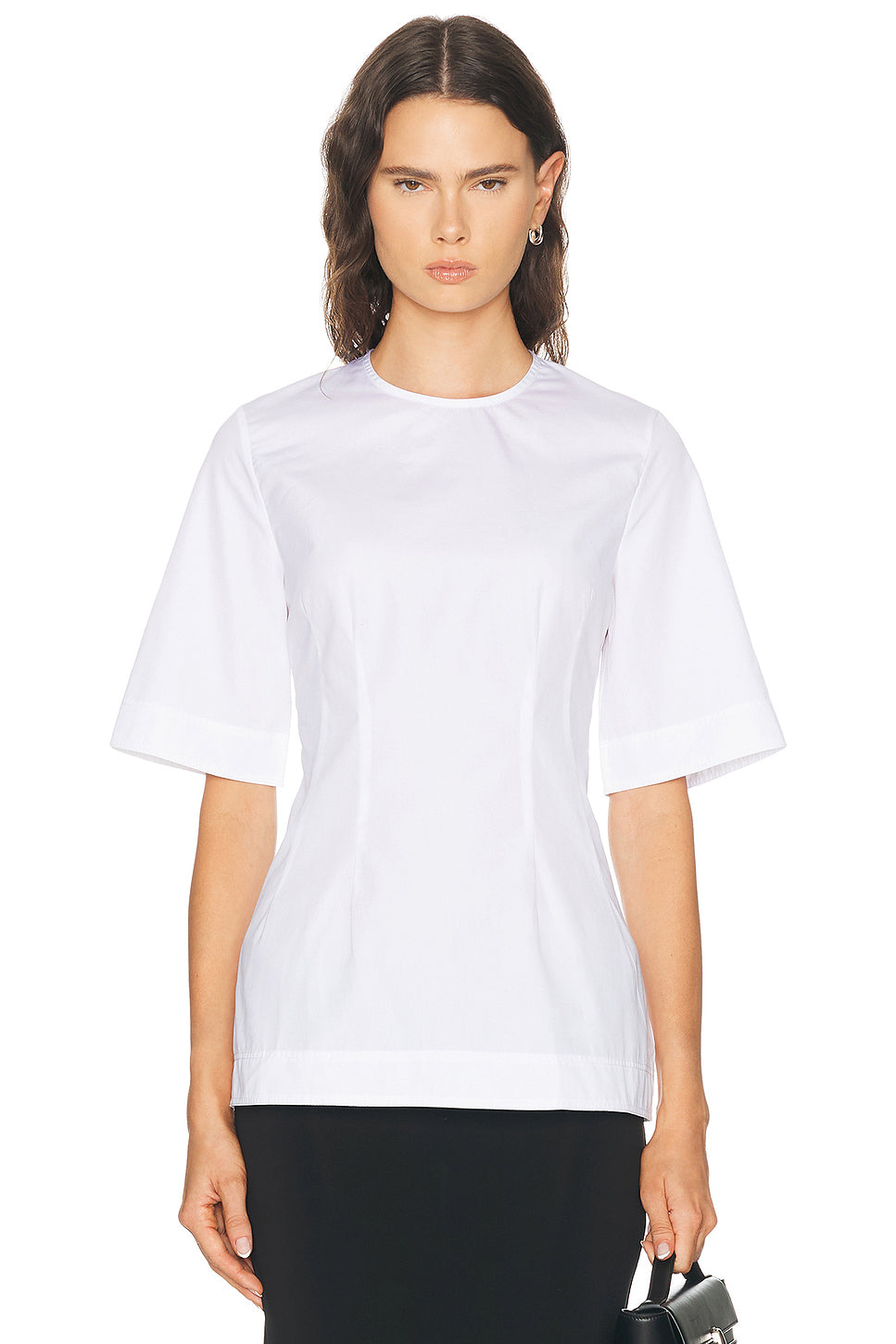 Sculptural Cotton Tee