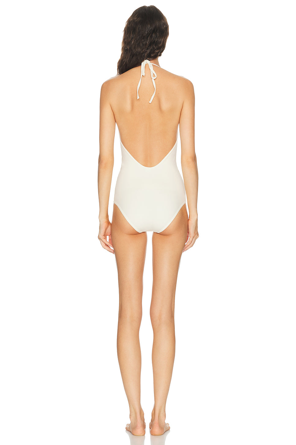 Halter Tie One Piece Swimsuit