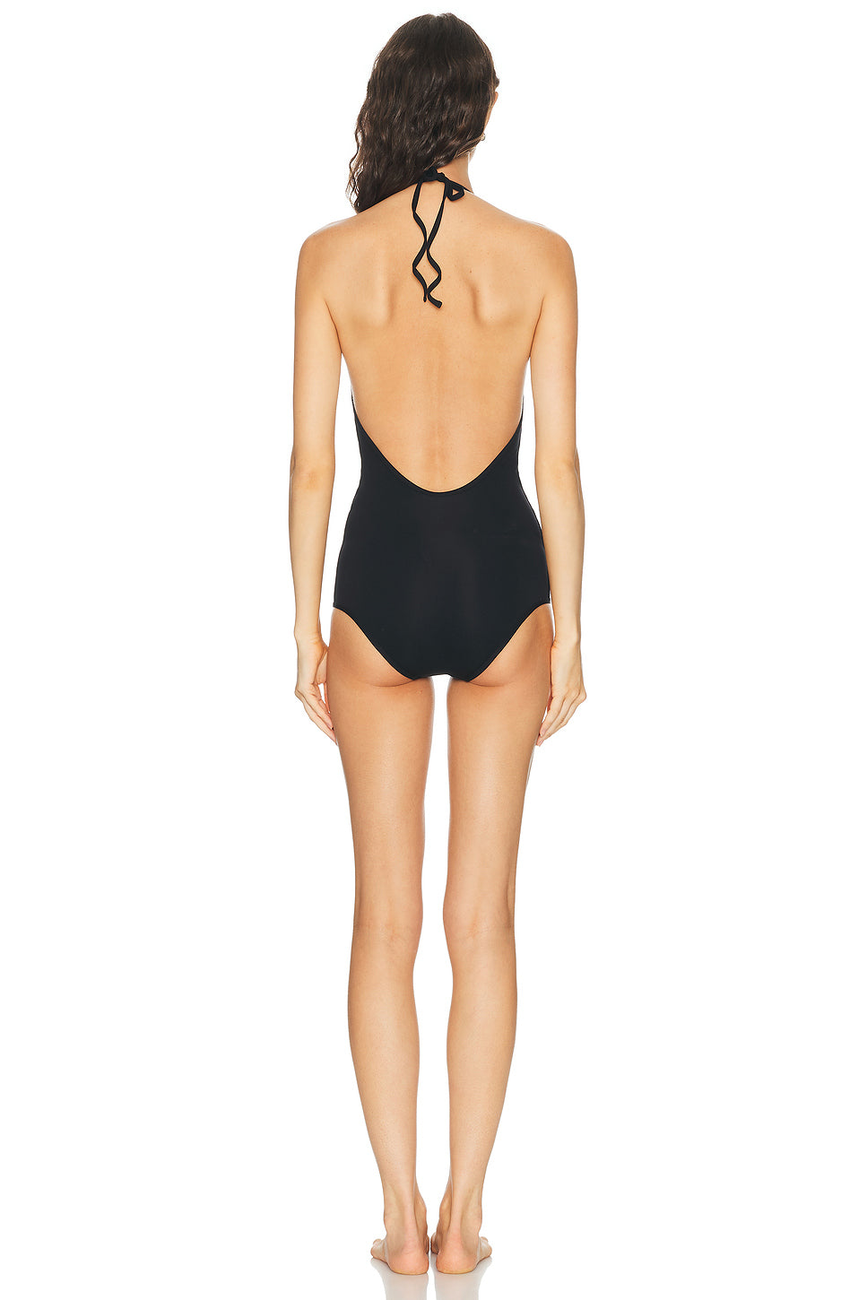 Halter Tie One Piece Swimsuit
