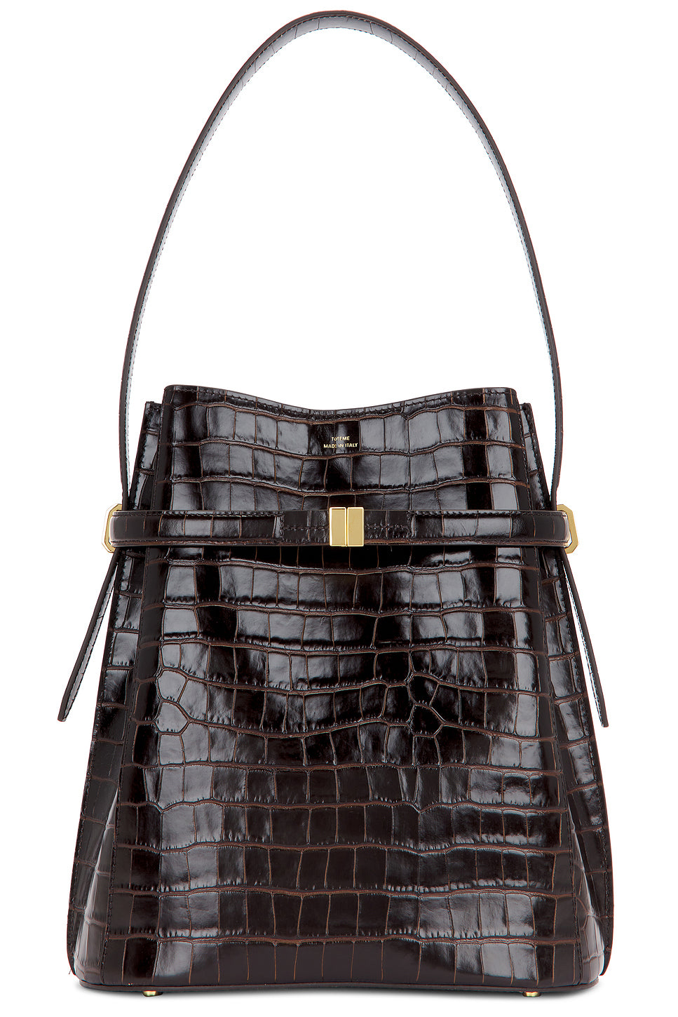 Belted Bucket Bag