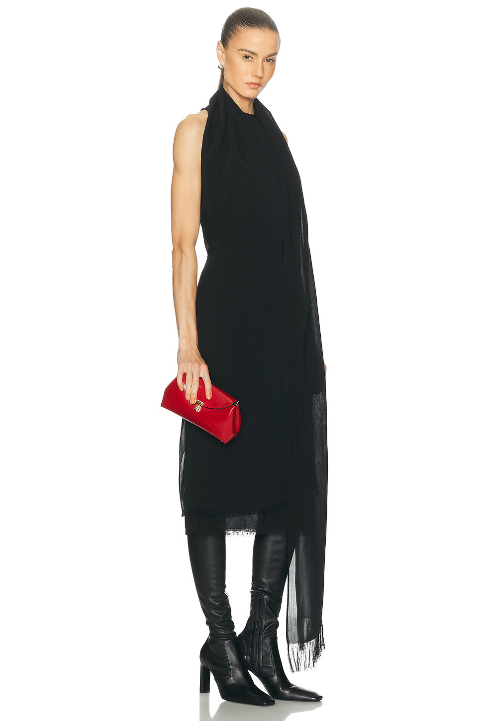 Mini T-Lock Naplack Clutch