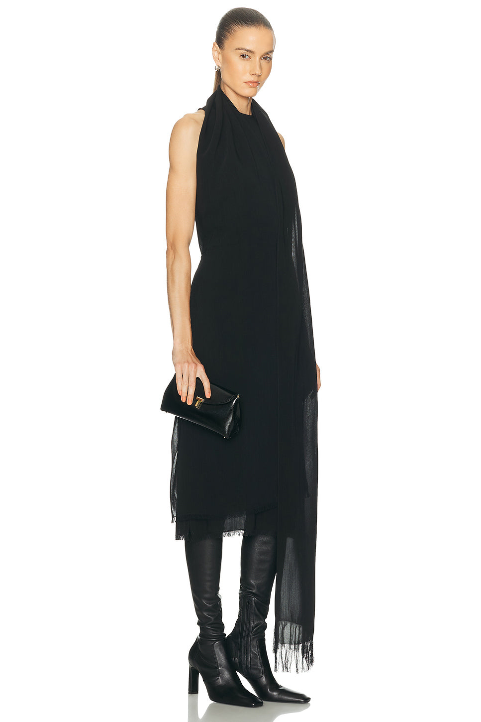 Mini T-Lock Naplack Clutch