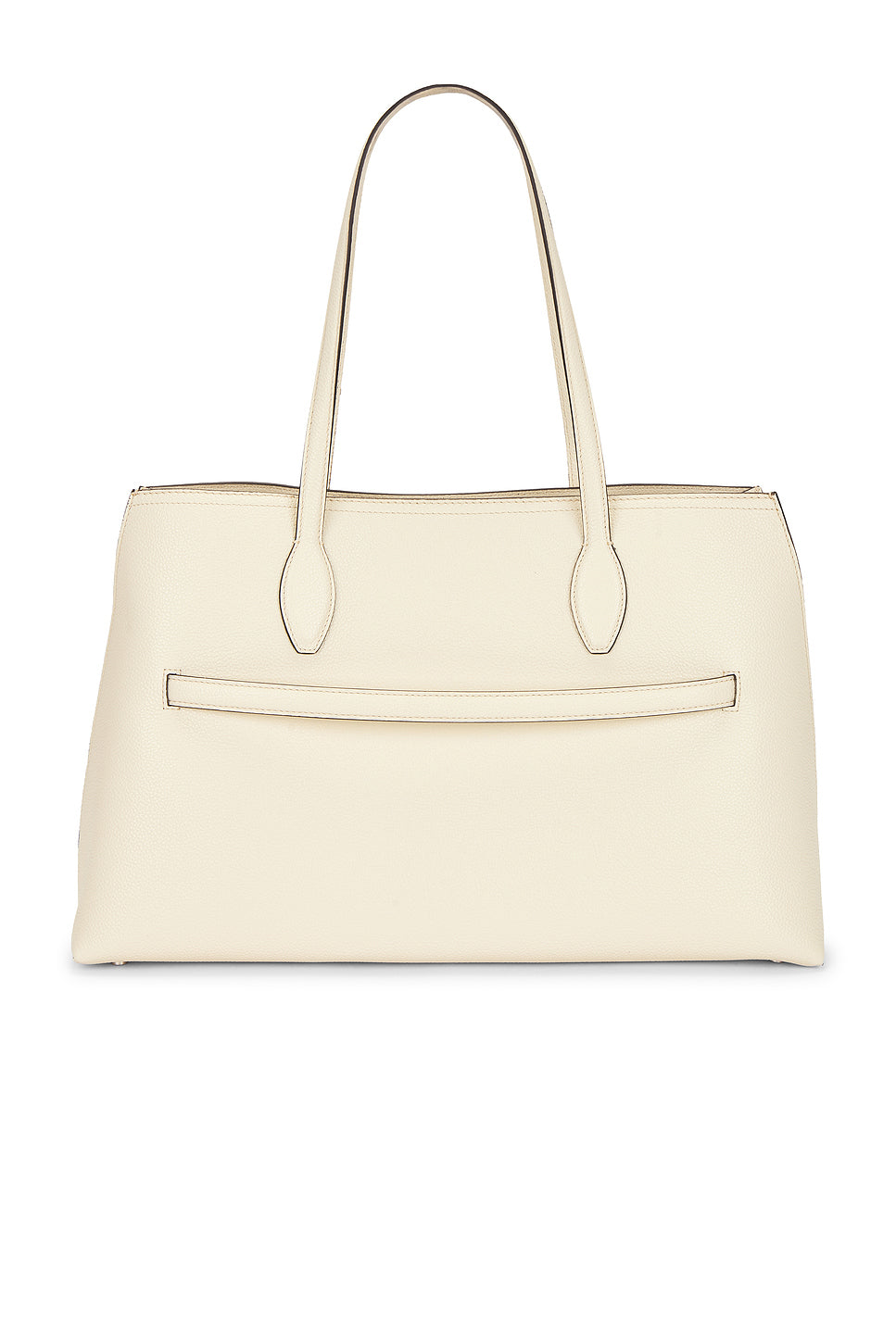Grained Leather Lounge Tote Bag