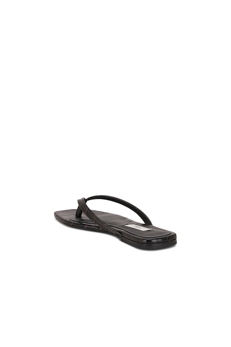 Croco Embossed Flip Flop