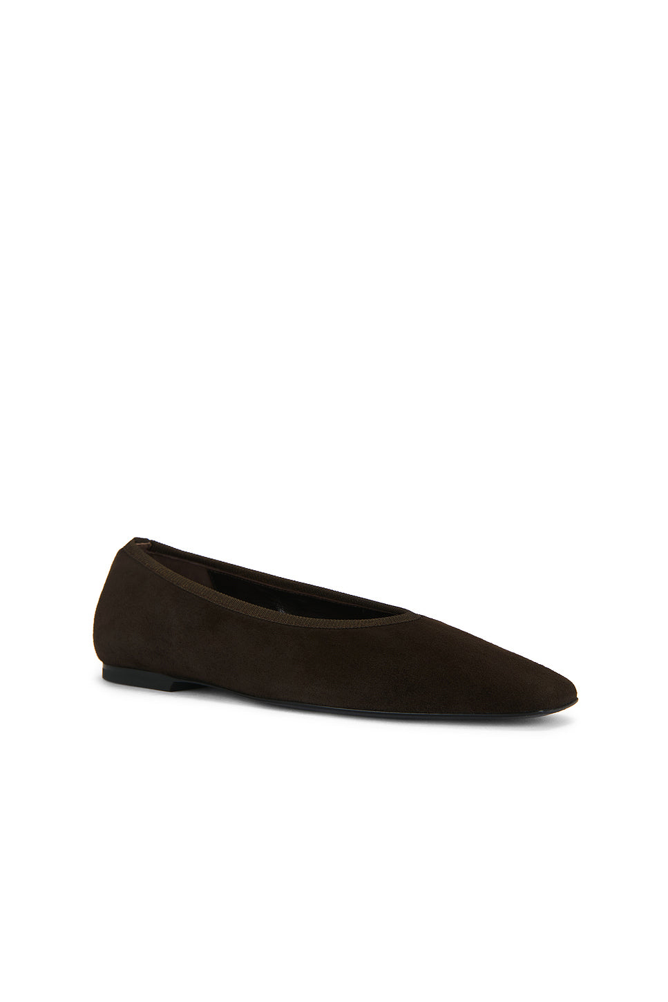 Minimalist Suede Ballerina Flat