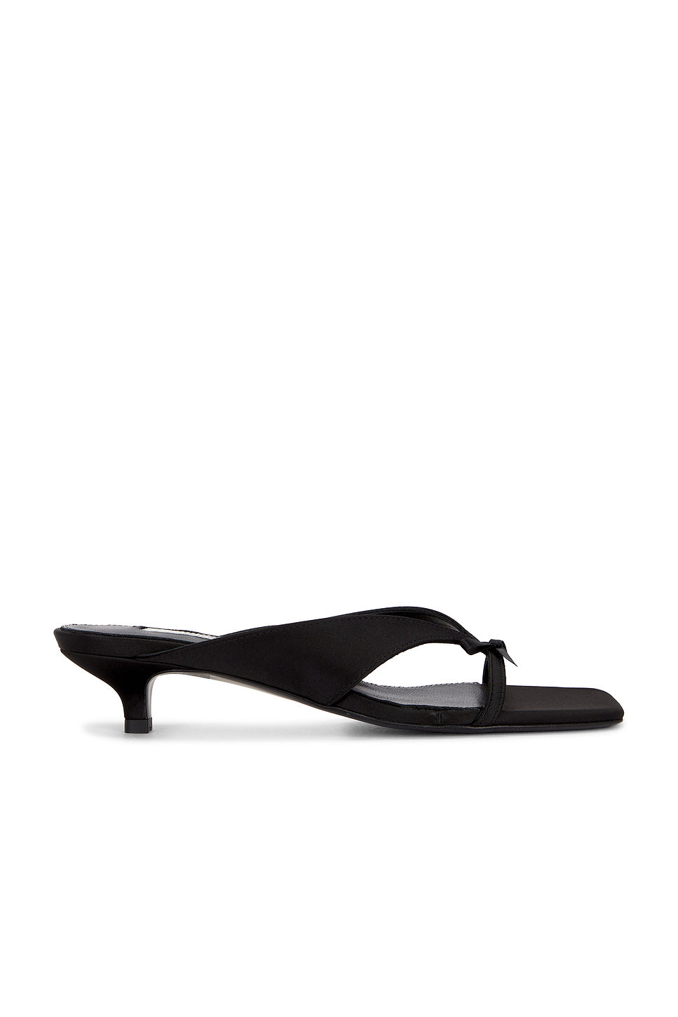 Bow Satin Sandals
