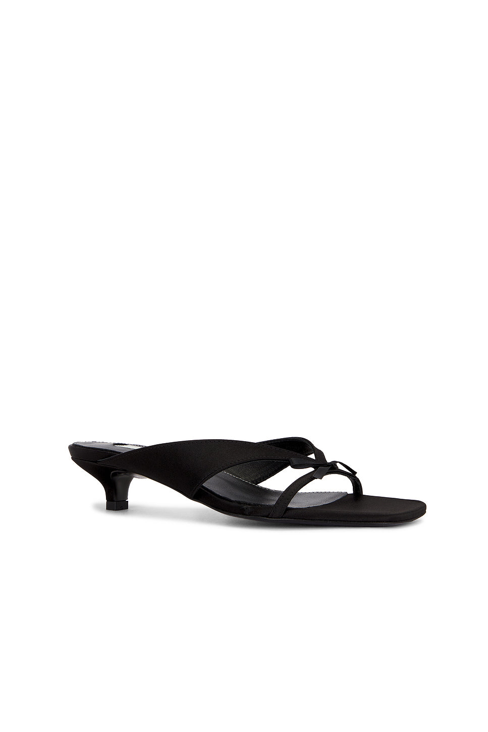 Bow Satin Sandals
