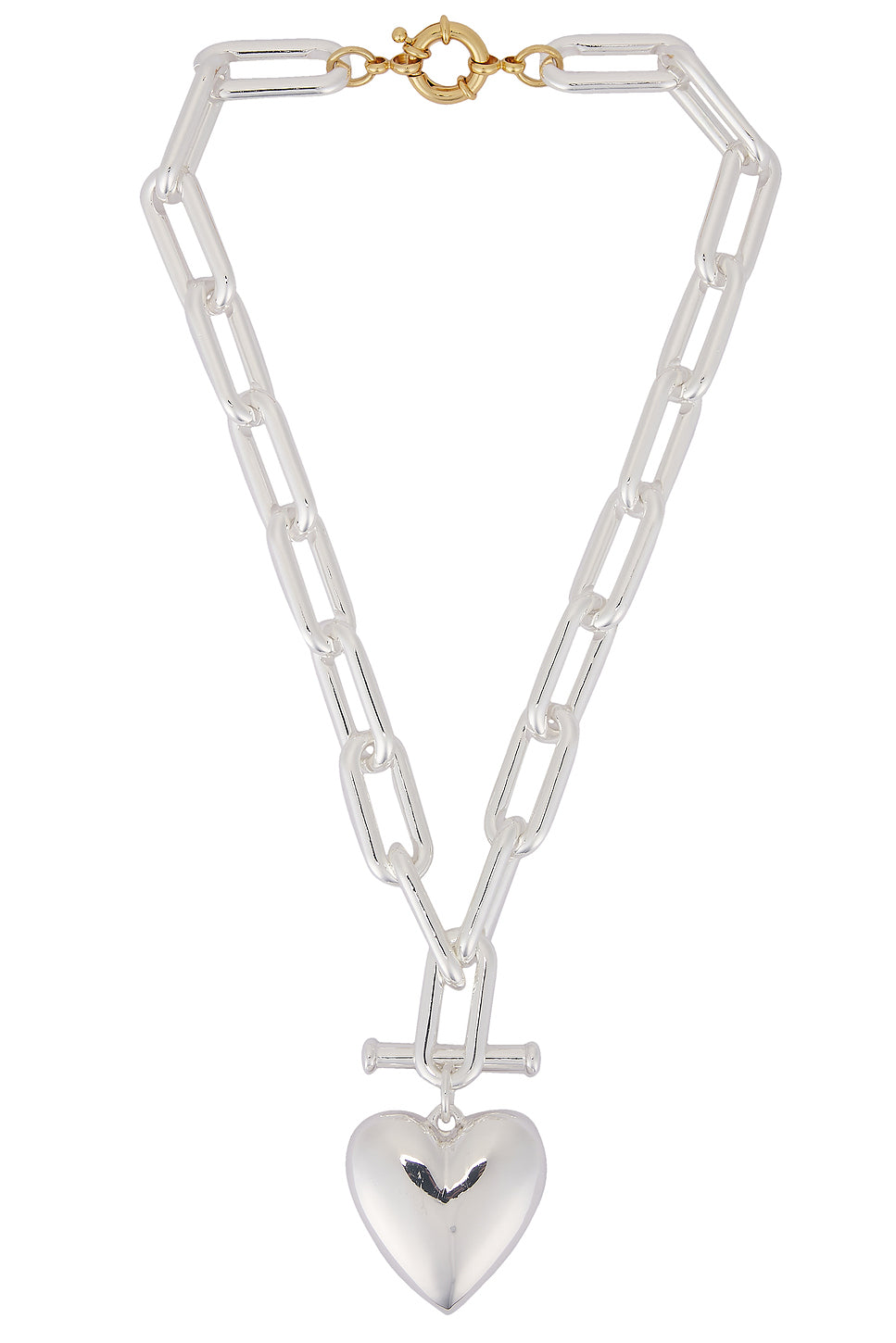 Heart Charm Chain Necklace