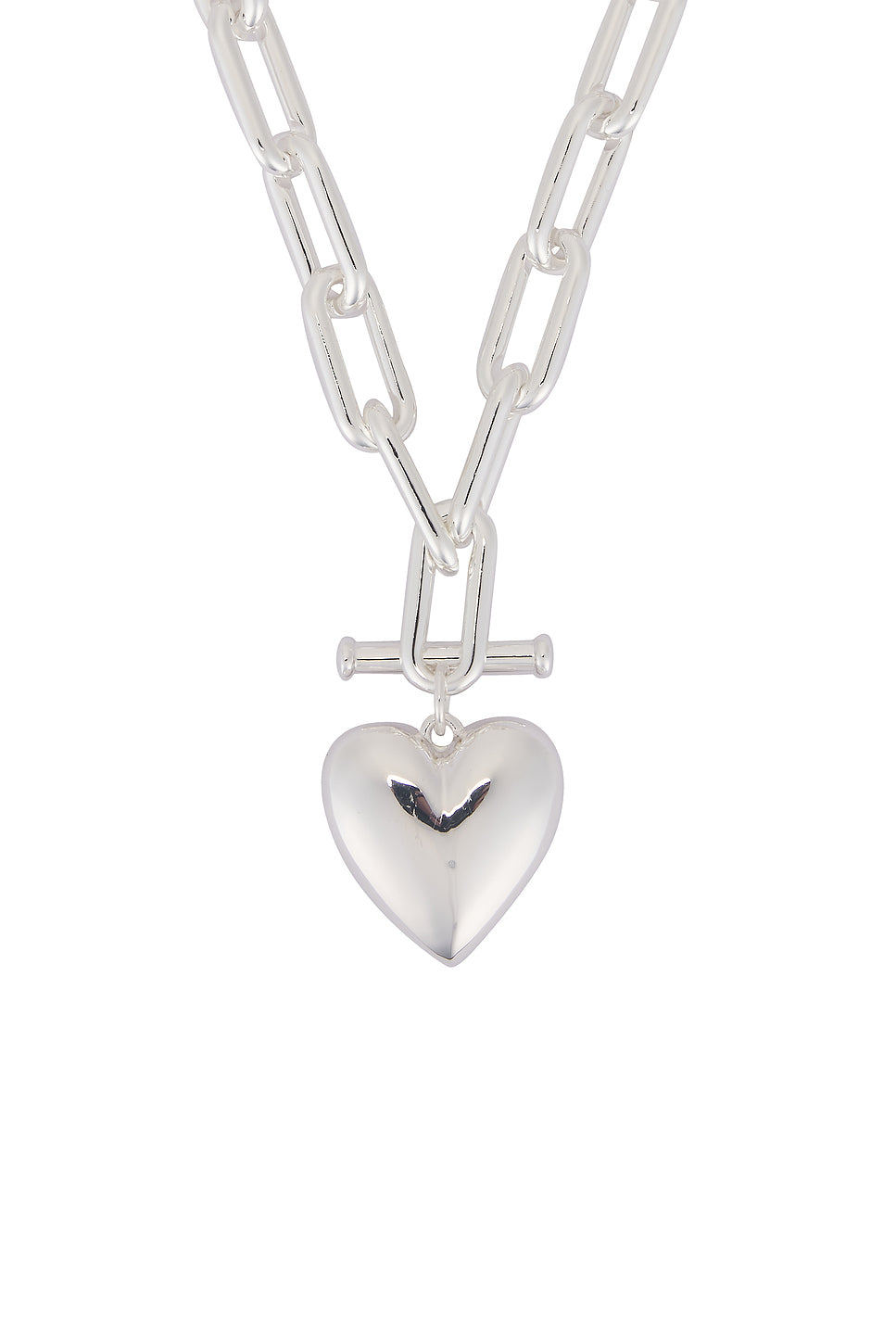 Heart Charm Chain Necklace
