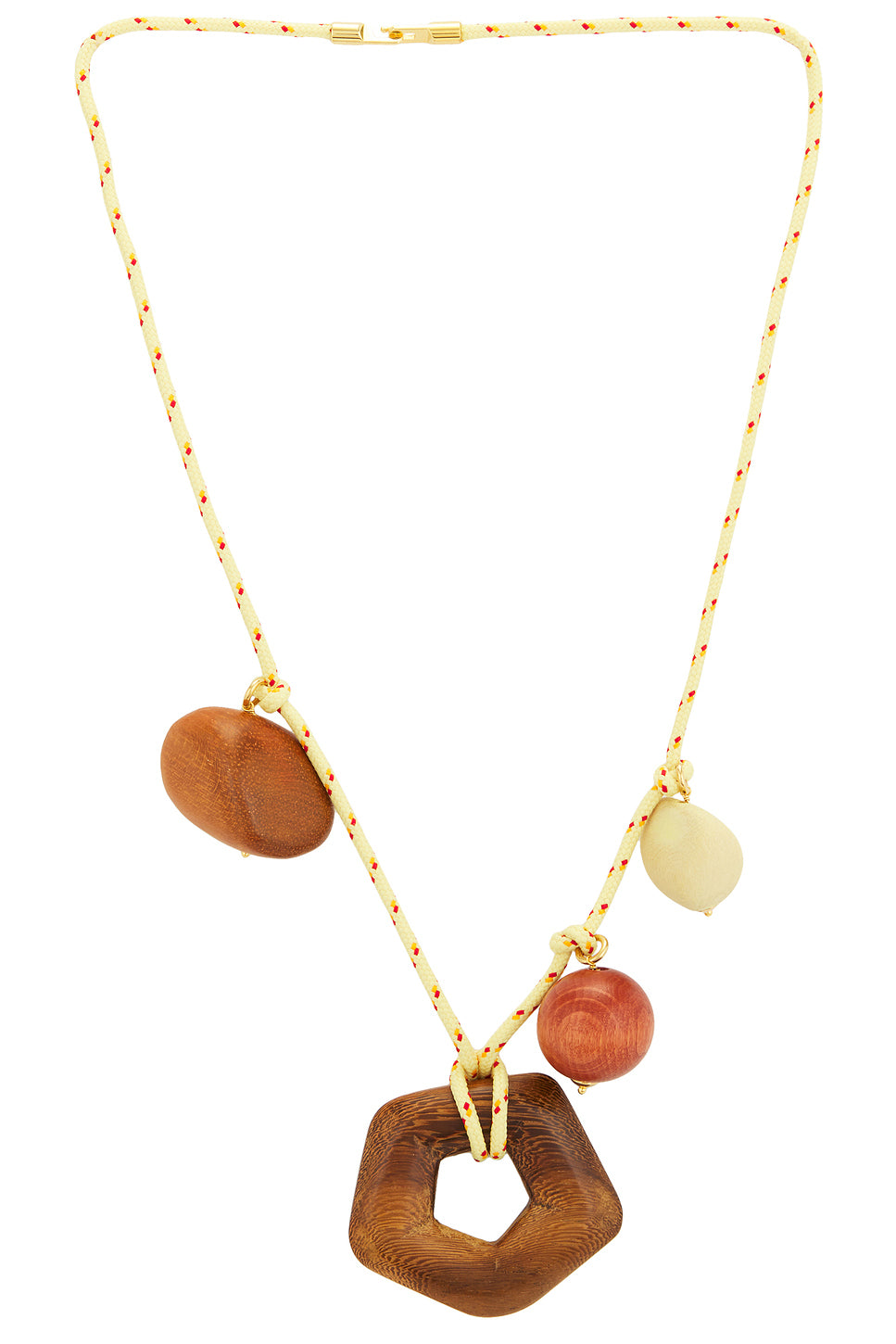 Wooden Charms Necklace