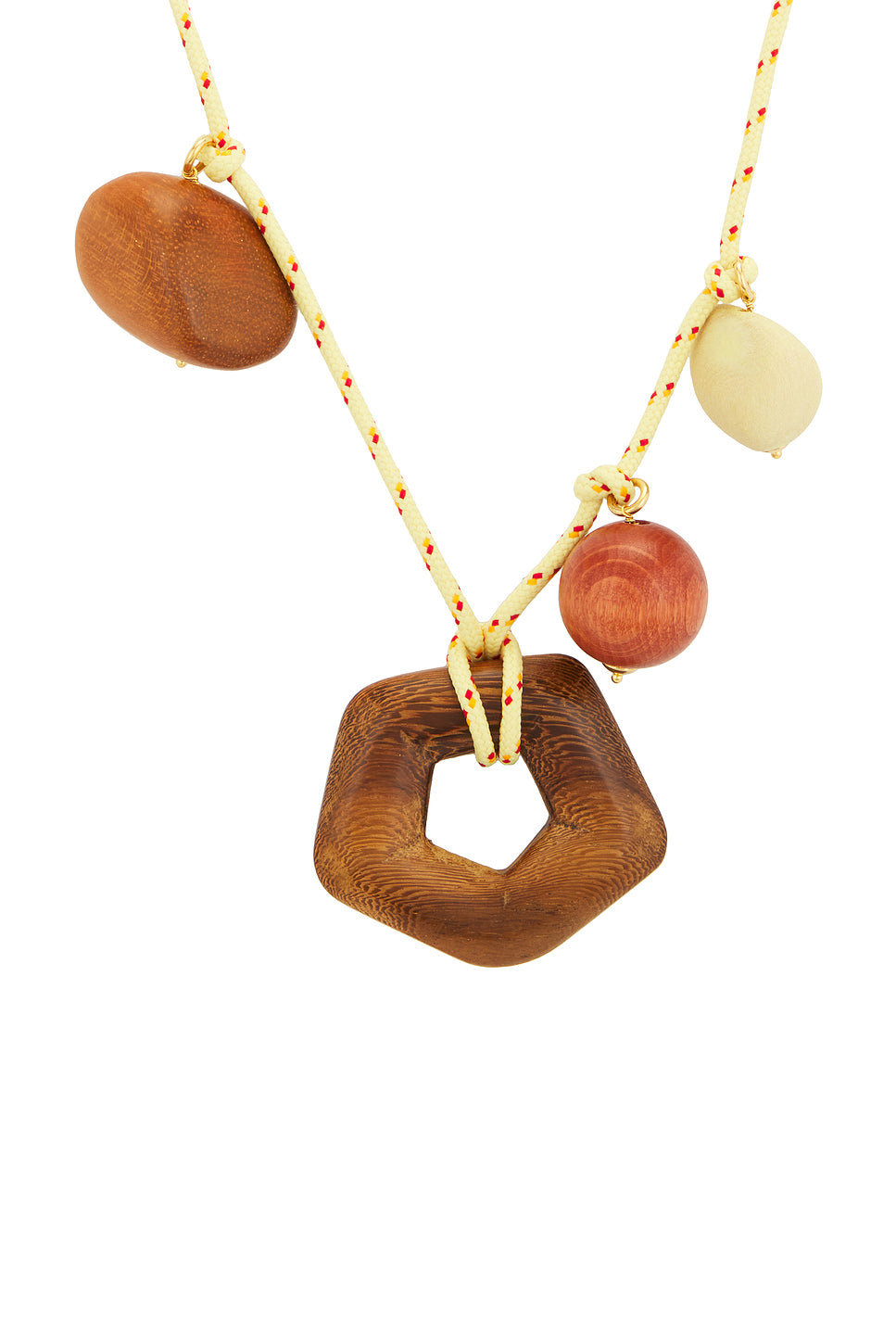 Wooden Charms Necklace