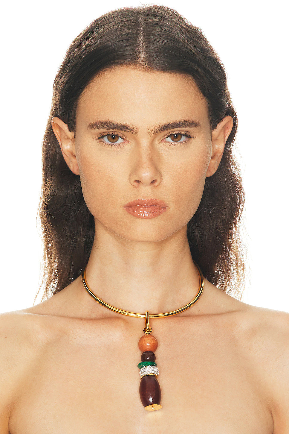 Hanging Beads Necklace