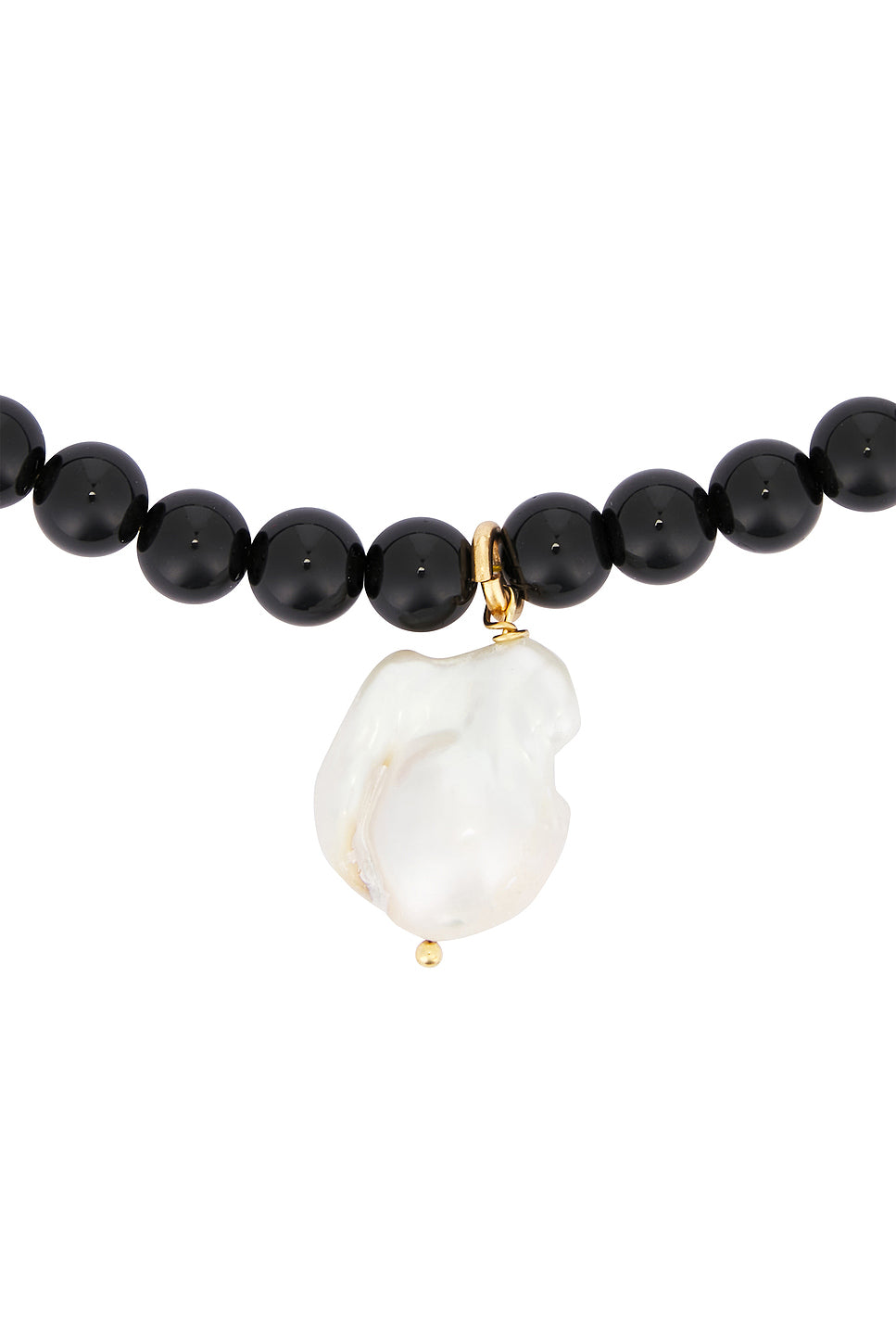 Beaded Pearl Necklace