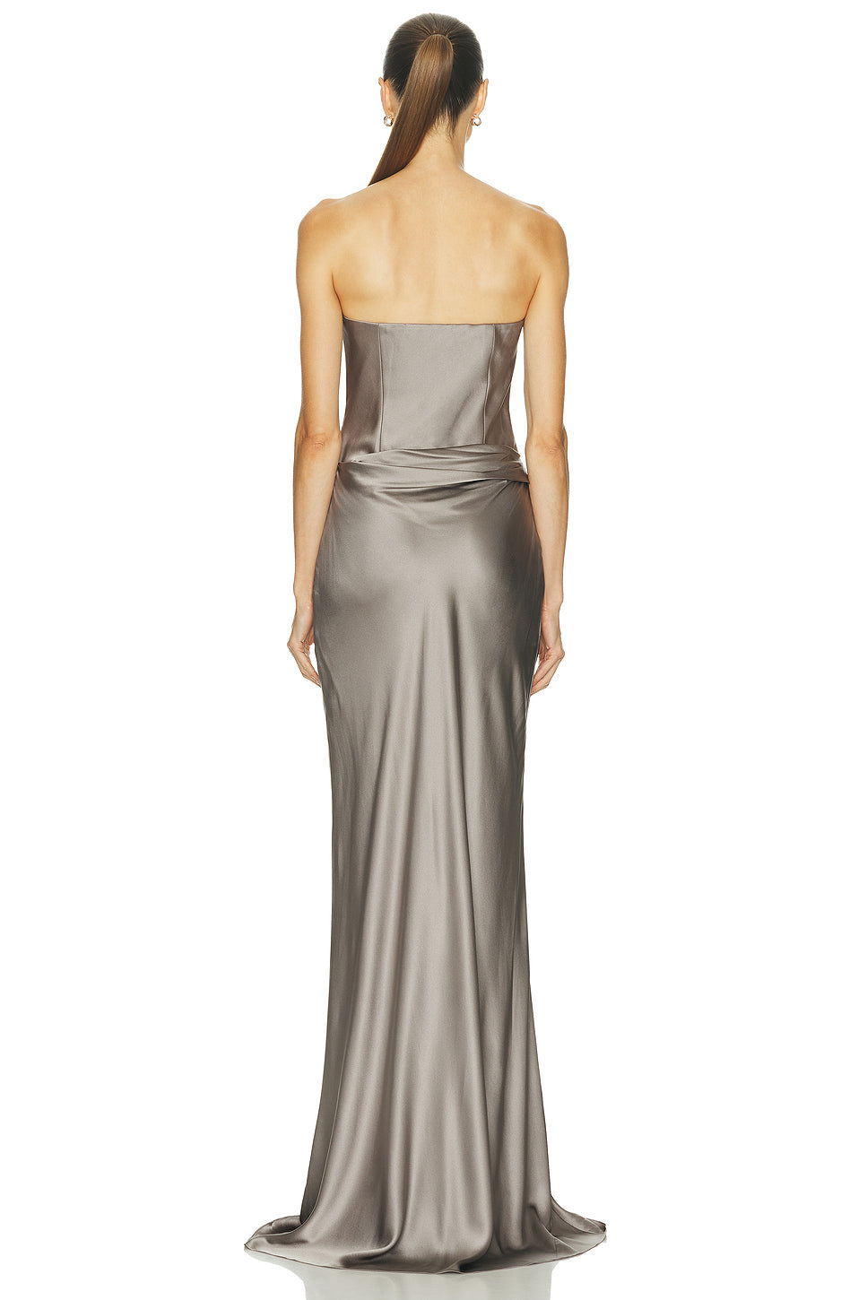 Cowl Bustier Gown