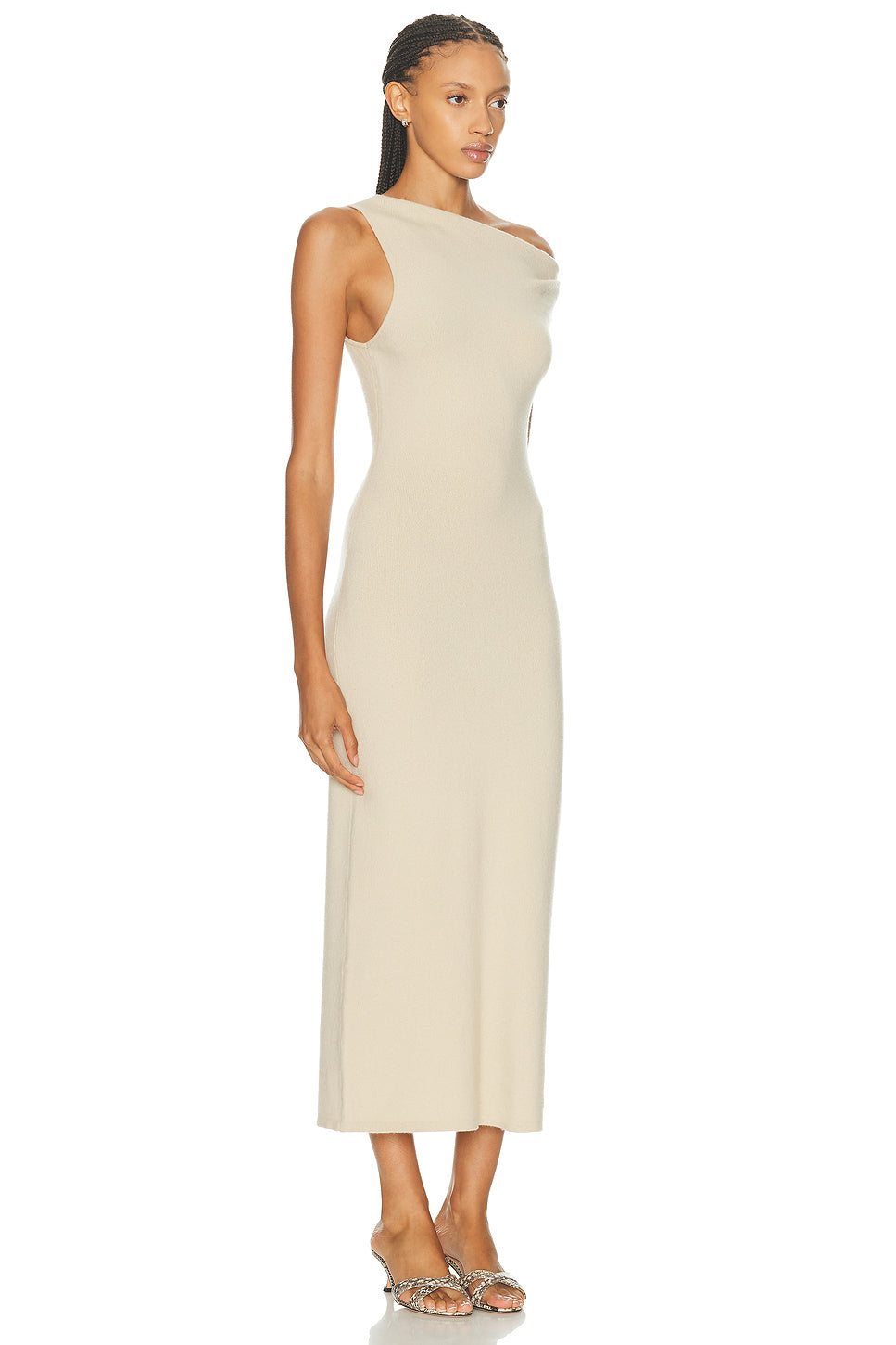 Asymmetrical Twist Dress