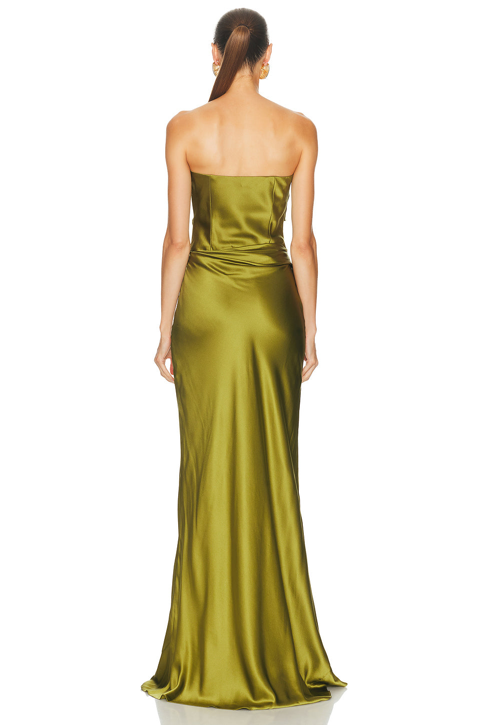 Cowl Bustier Gown