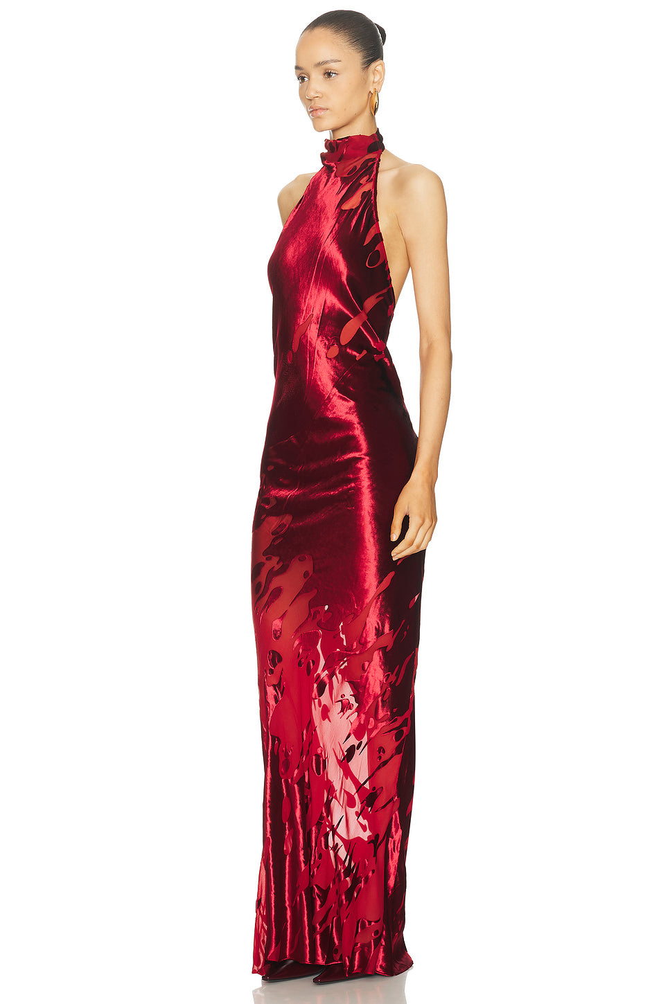 Halter Bias Gown