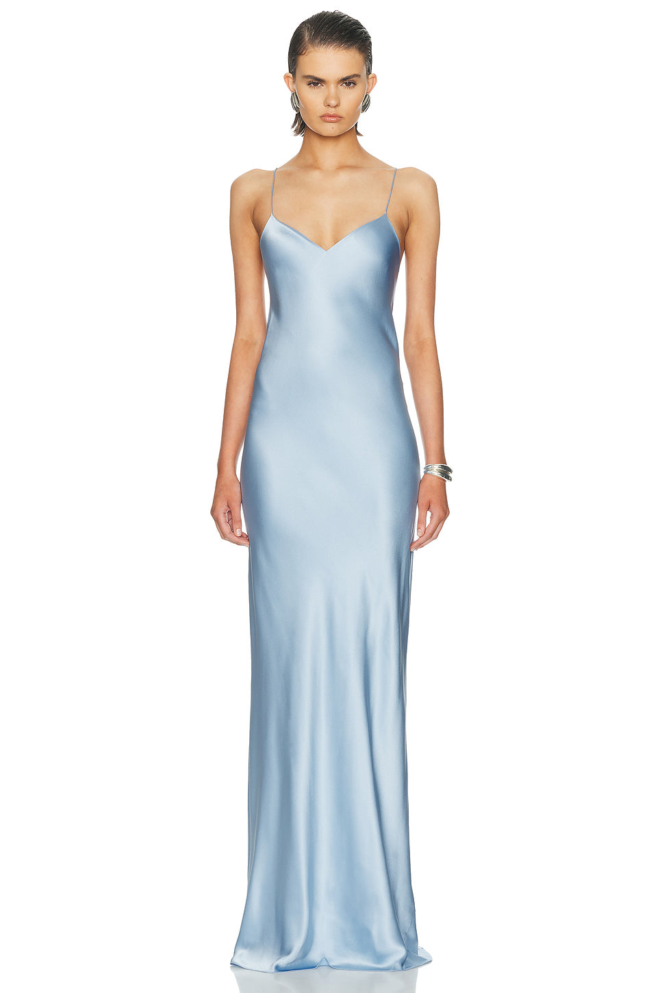 Bias Slip Dress And Cape