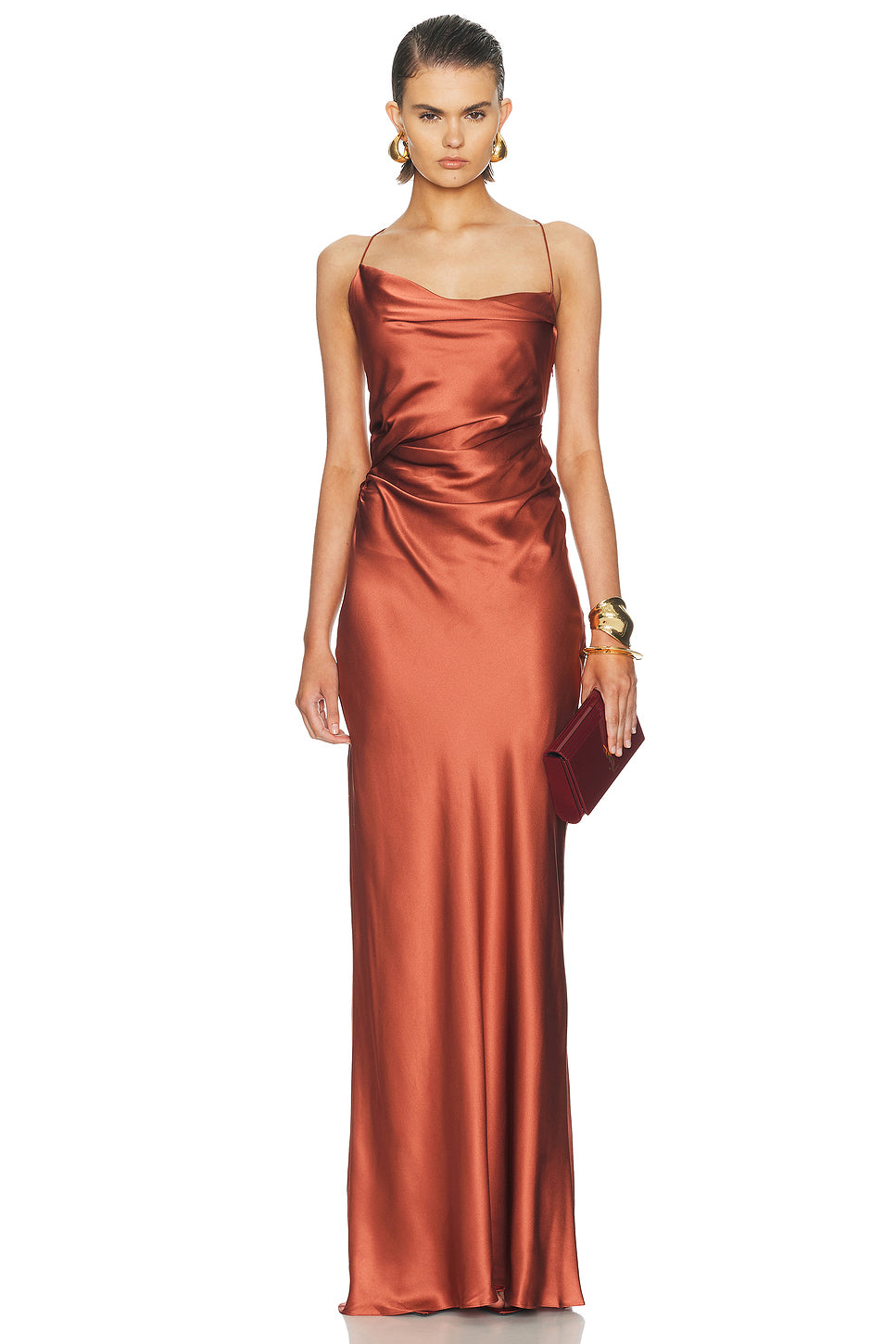 Cowl Bias Gown
