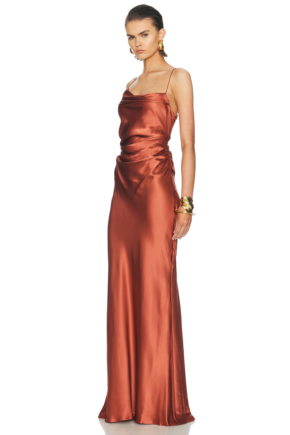 Cowl Bias Gown
