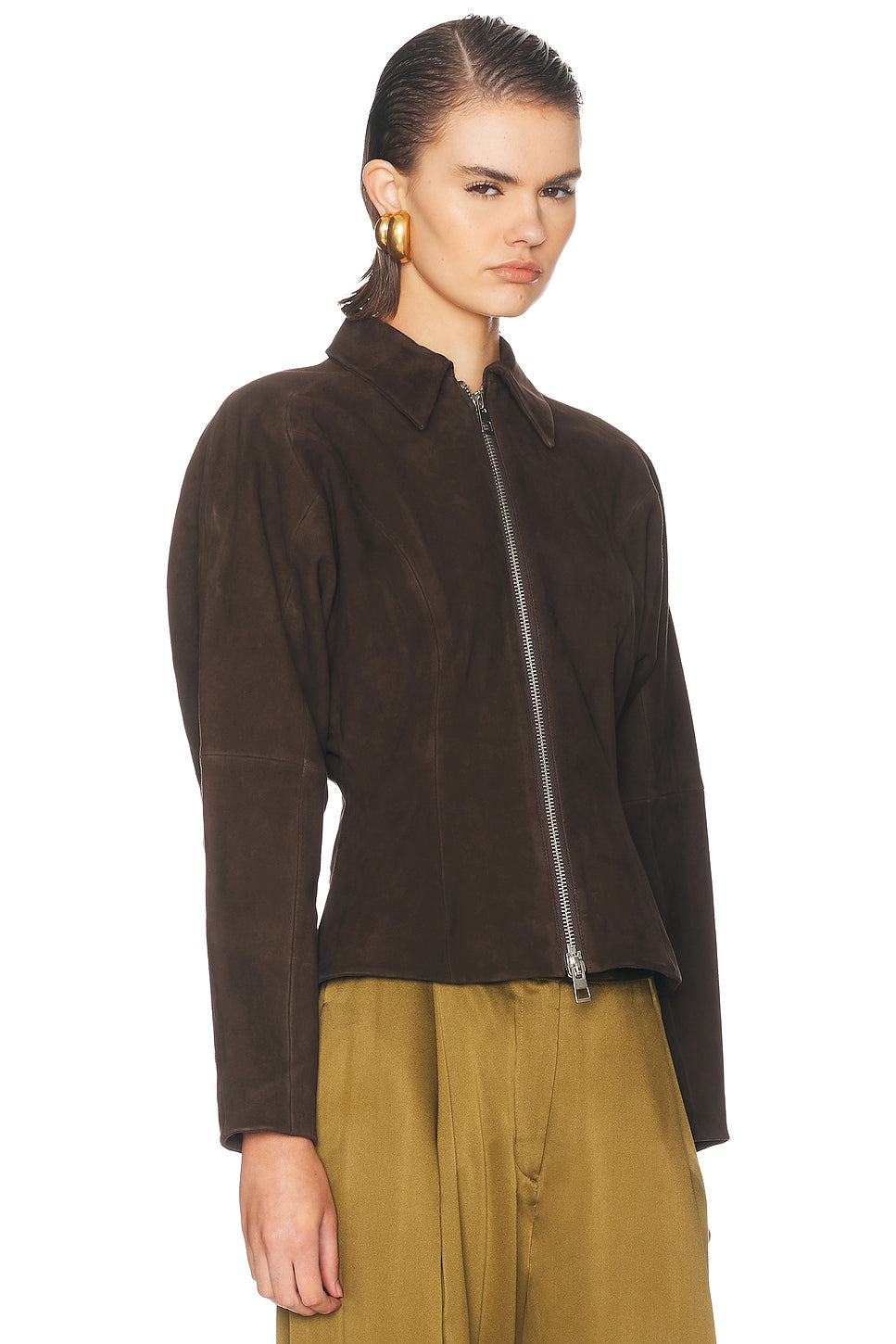 Fitted Leather Jacket