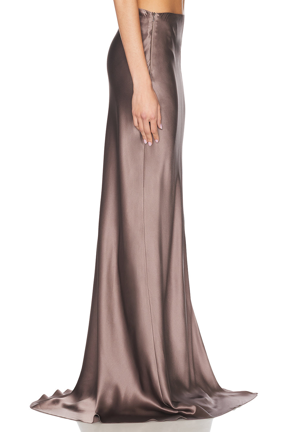 Gala Bias Slit Skirt