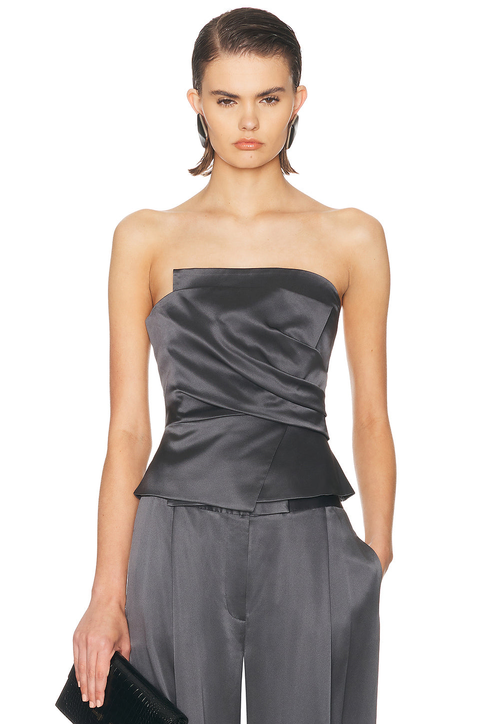 Wrap Bustier Top