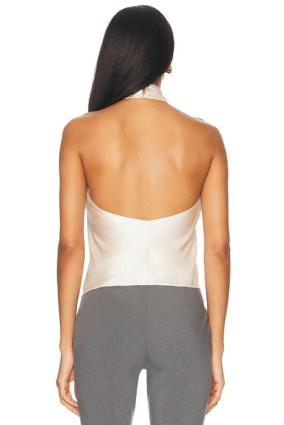 Cross Wrap Halter Top