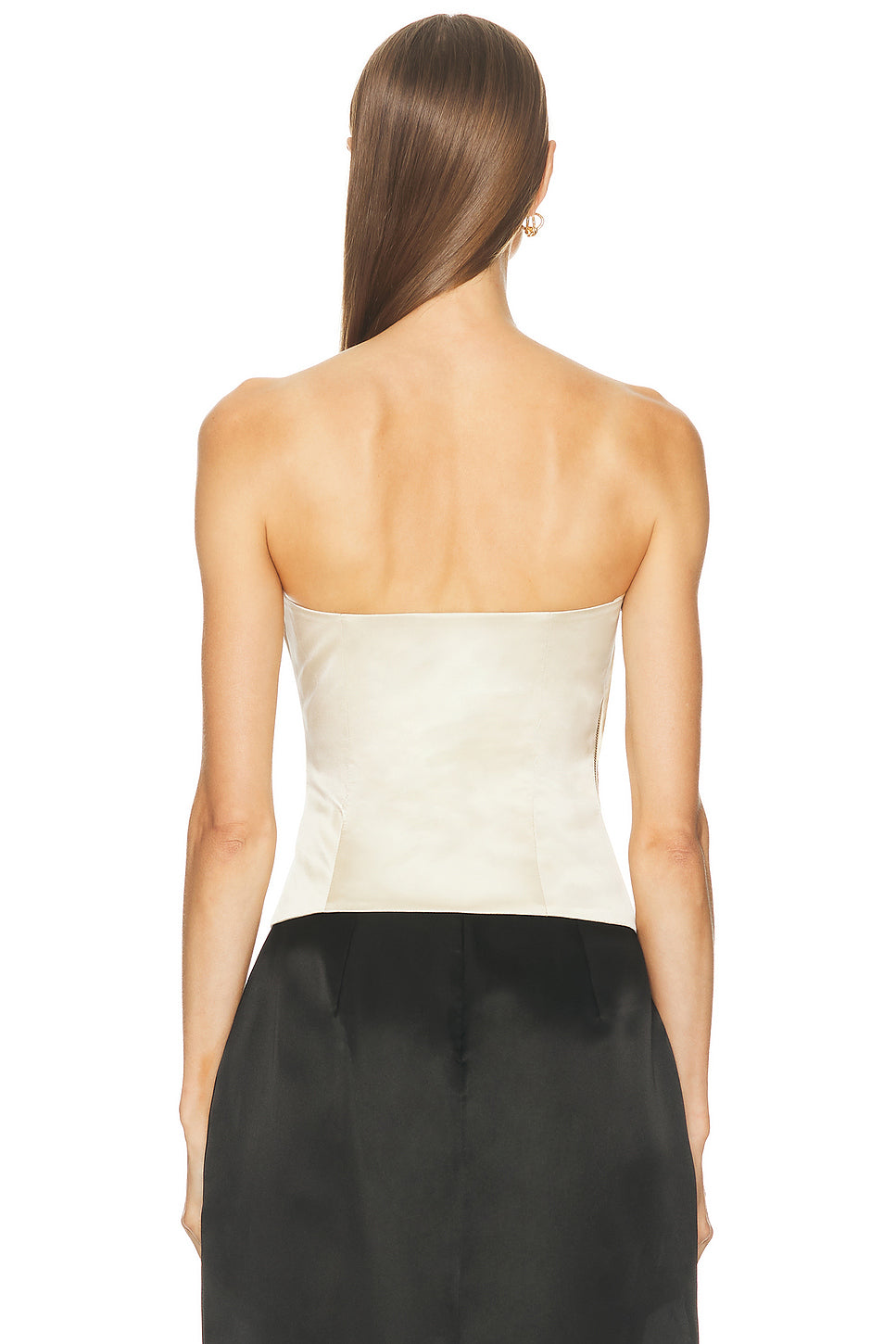 Cowl Bustier Top
