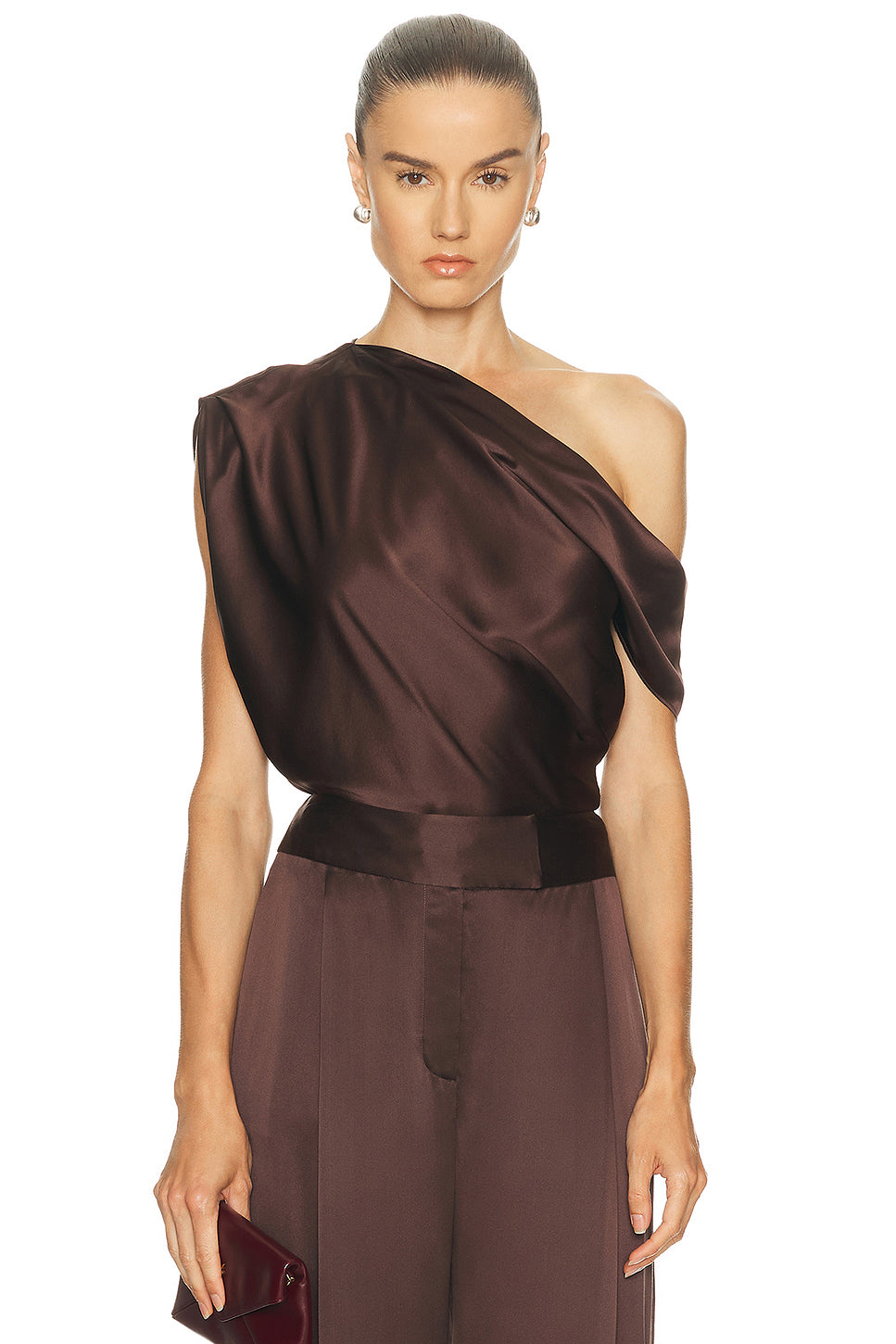 Asymmetrical Drape Top