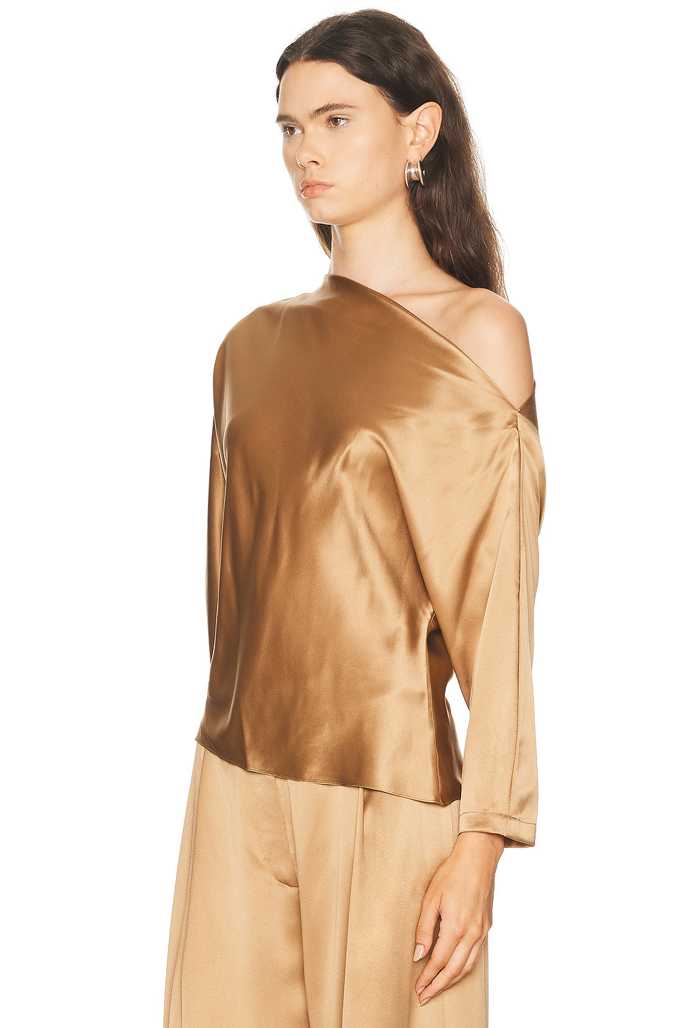 Off Shoulder Long Sleeve Top