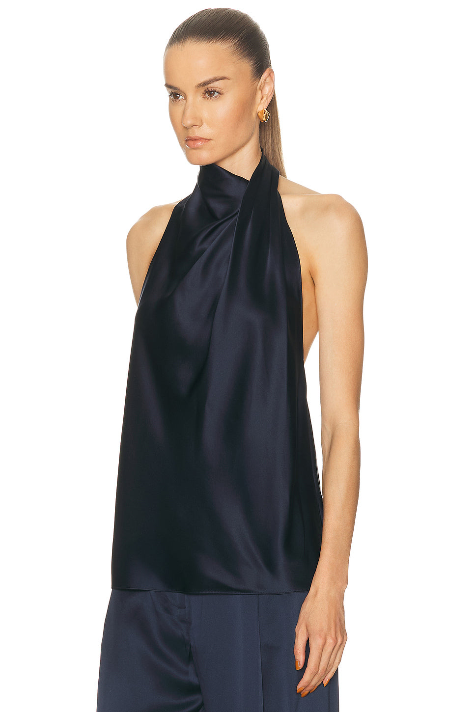 Draped Halter Top