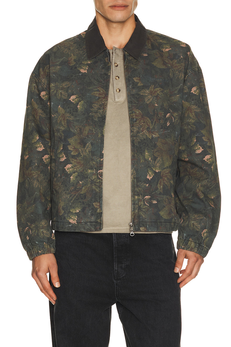 Denim Blouson Jacket