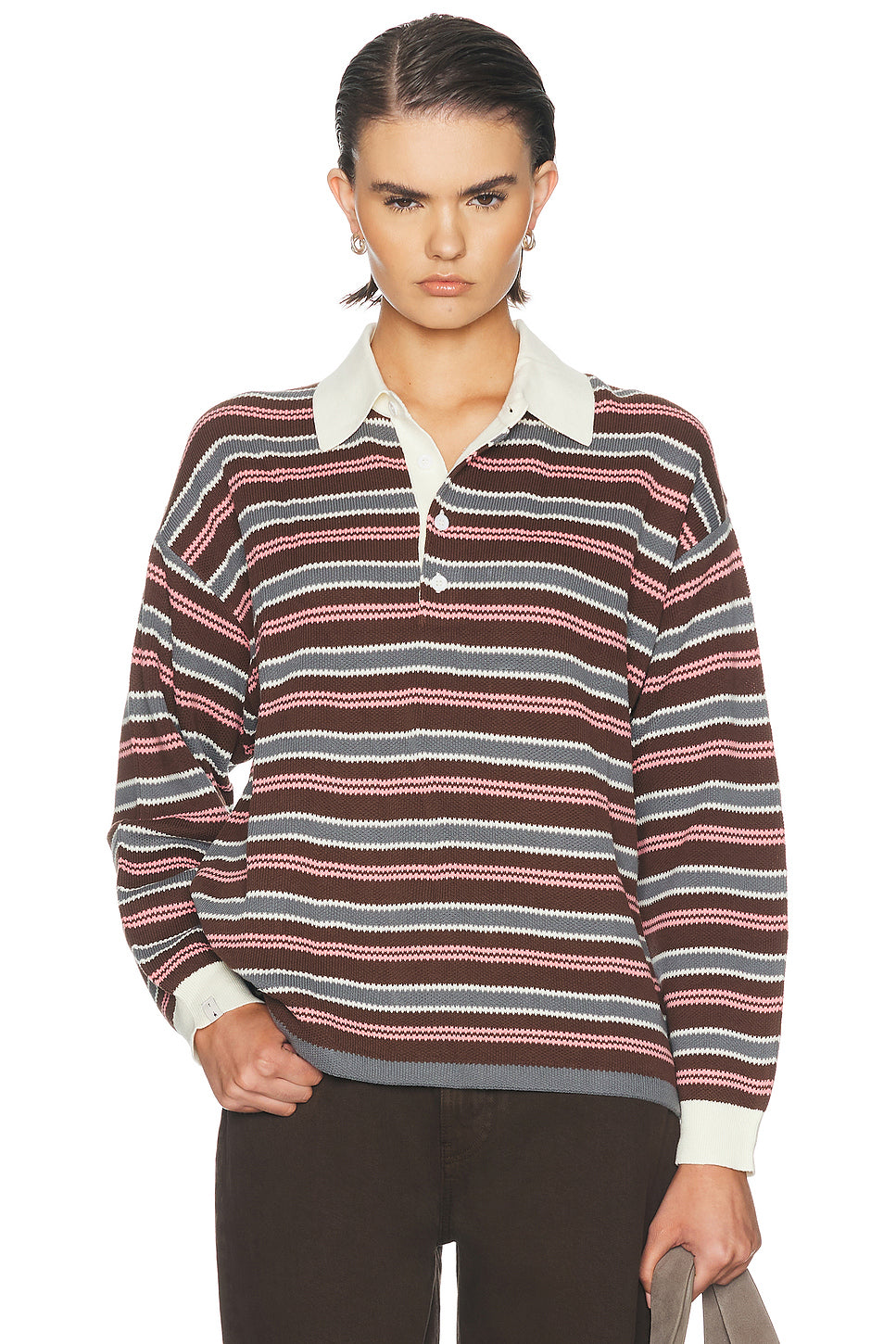 Wonder Knit Polo Top