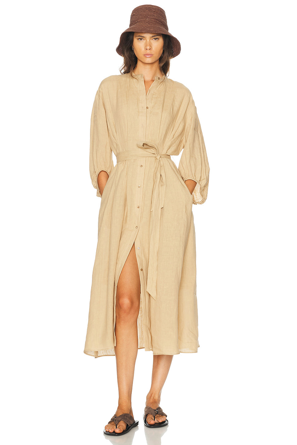 Poet Sleeve Maxi Dress
