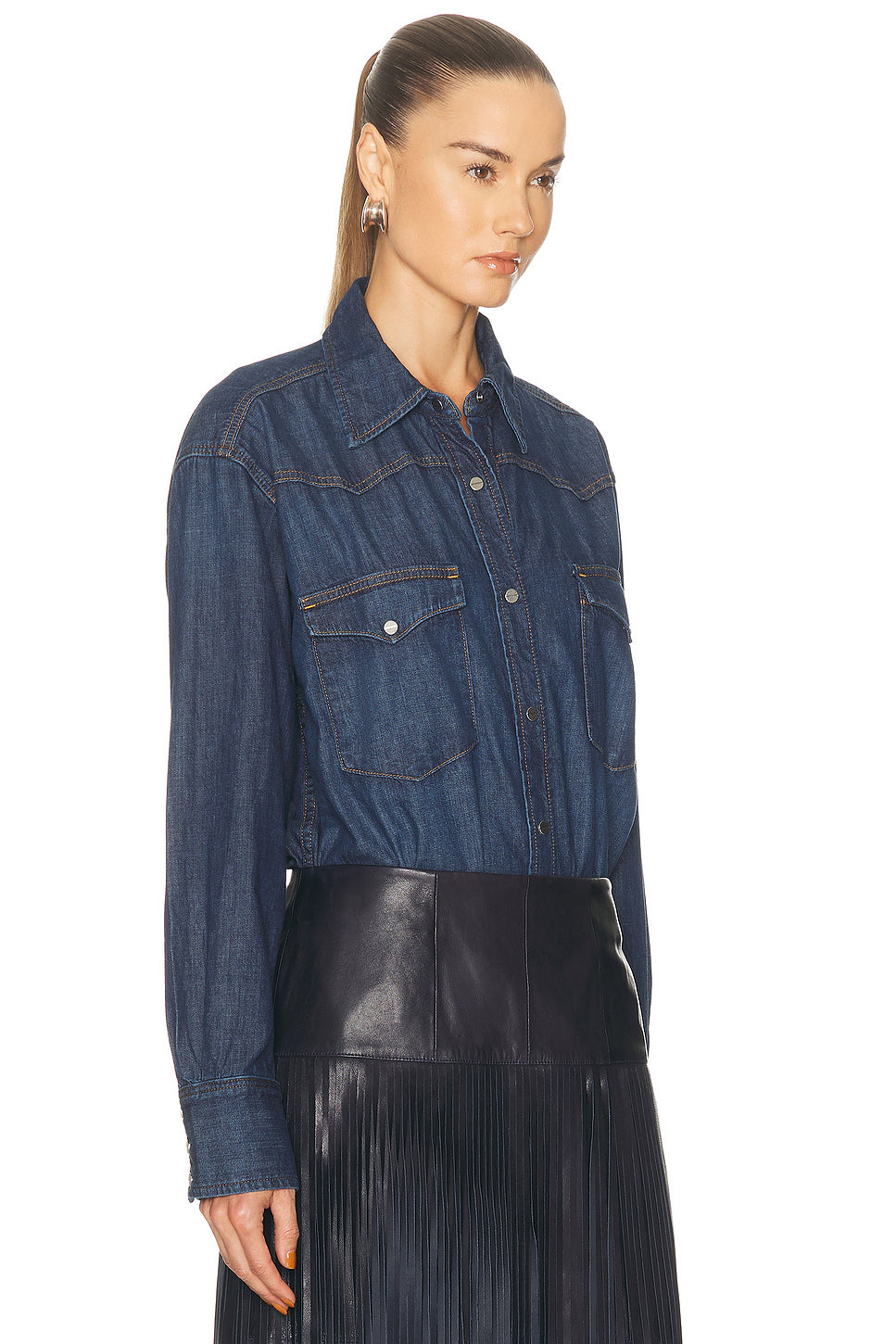 OG Supersized Button Down Top