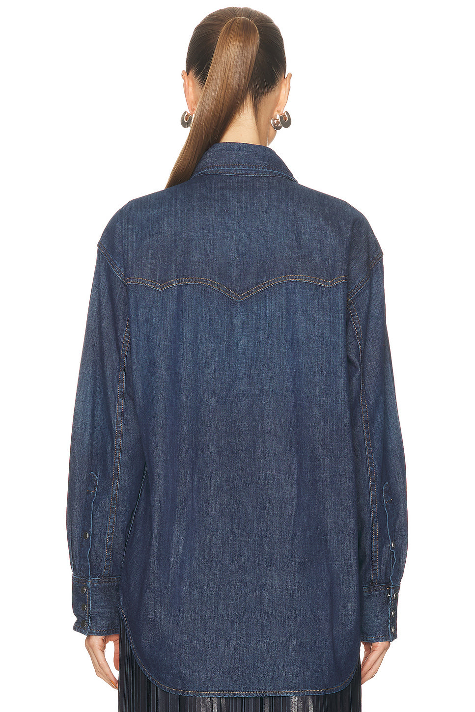 OG Supersized Button Down Top