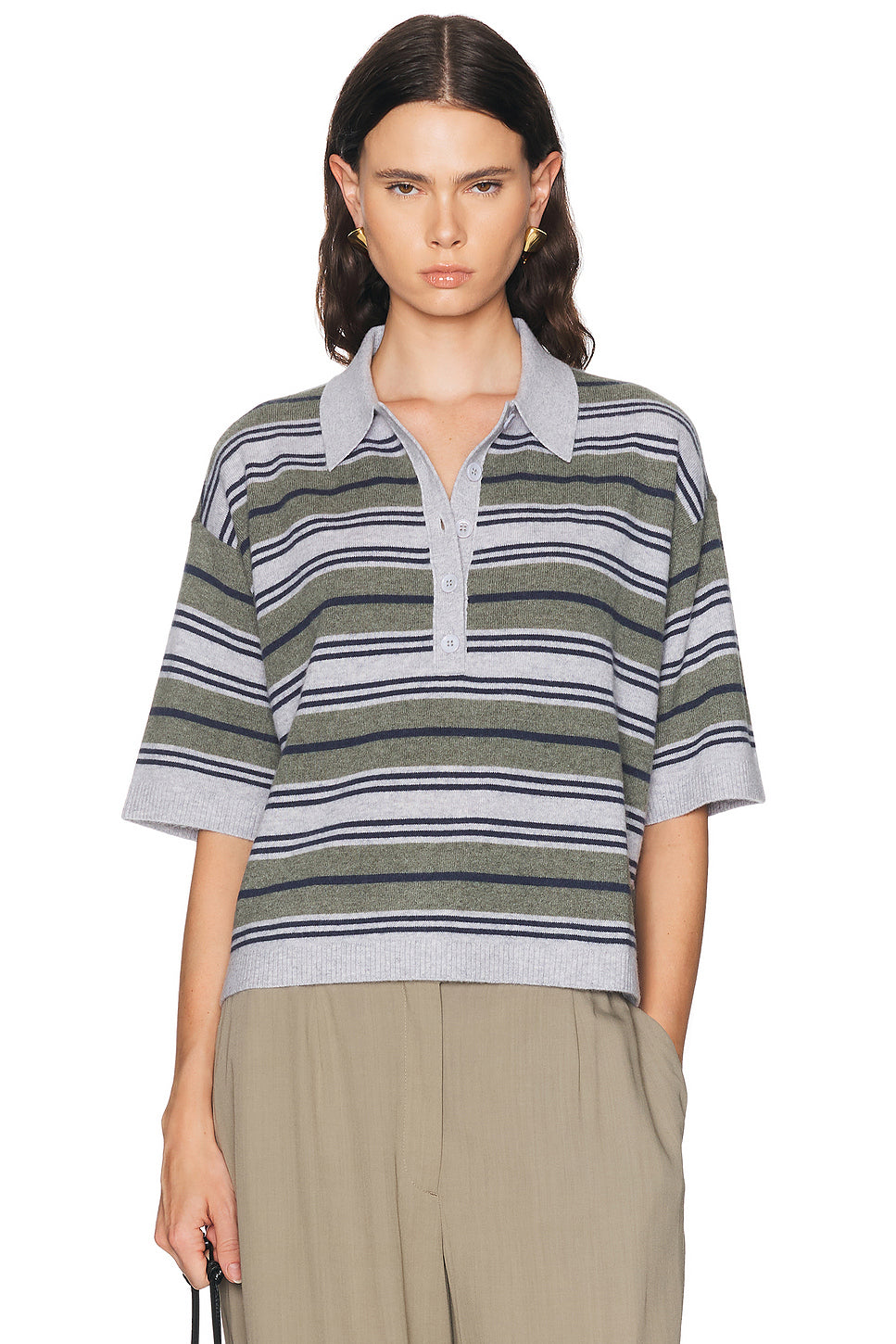 Short Sleeve Polo Top