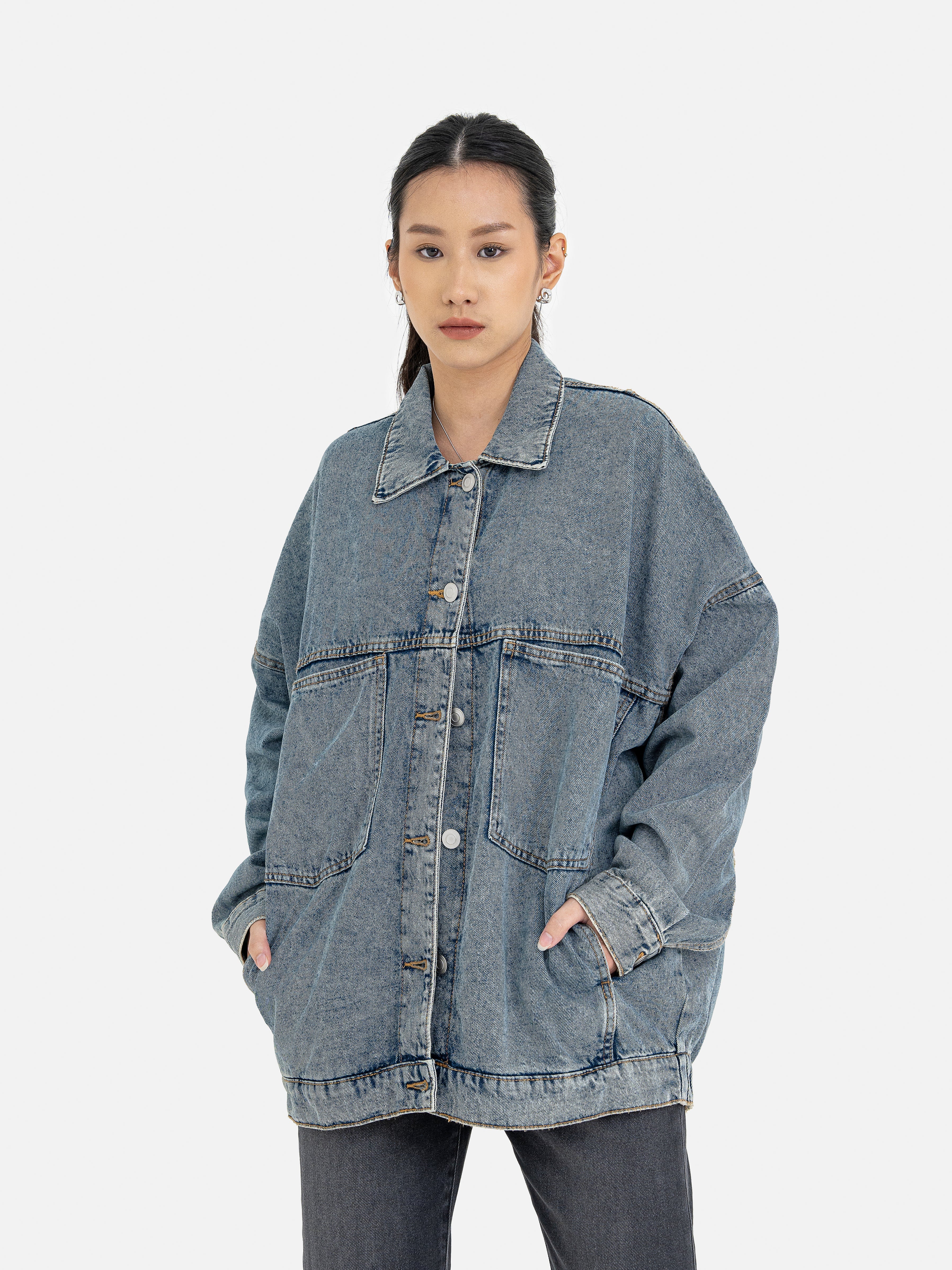 Toride Oversized Denim Jacket