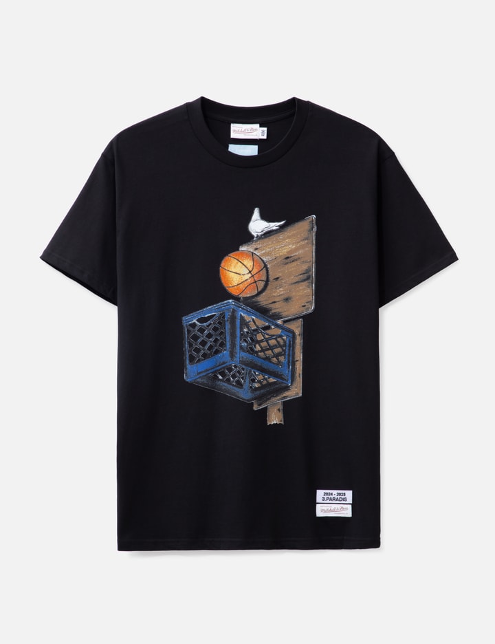 3.PARADIS x MITCHELL & NESS x NBA GRAPHIC CRATE T-SHIRT