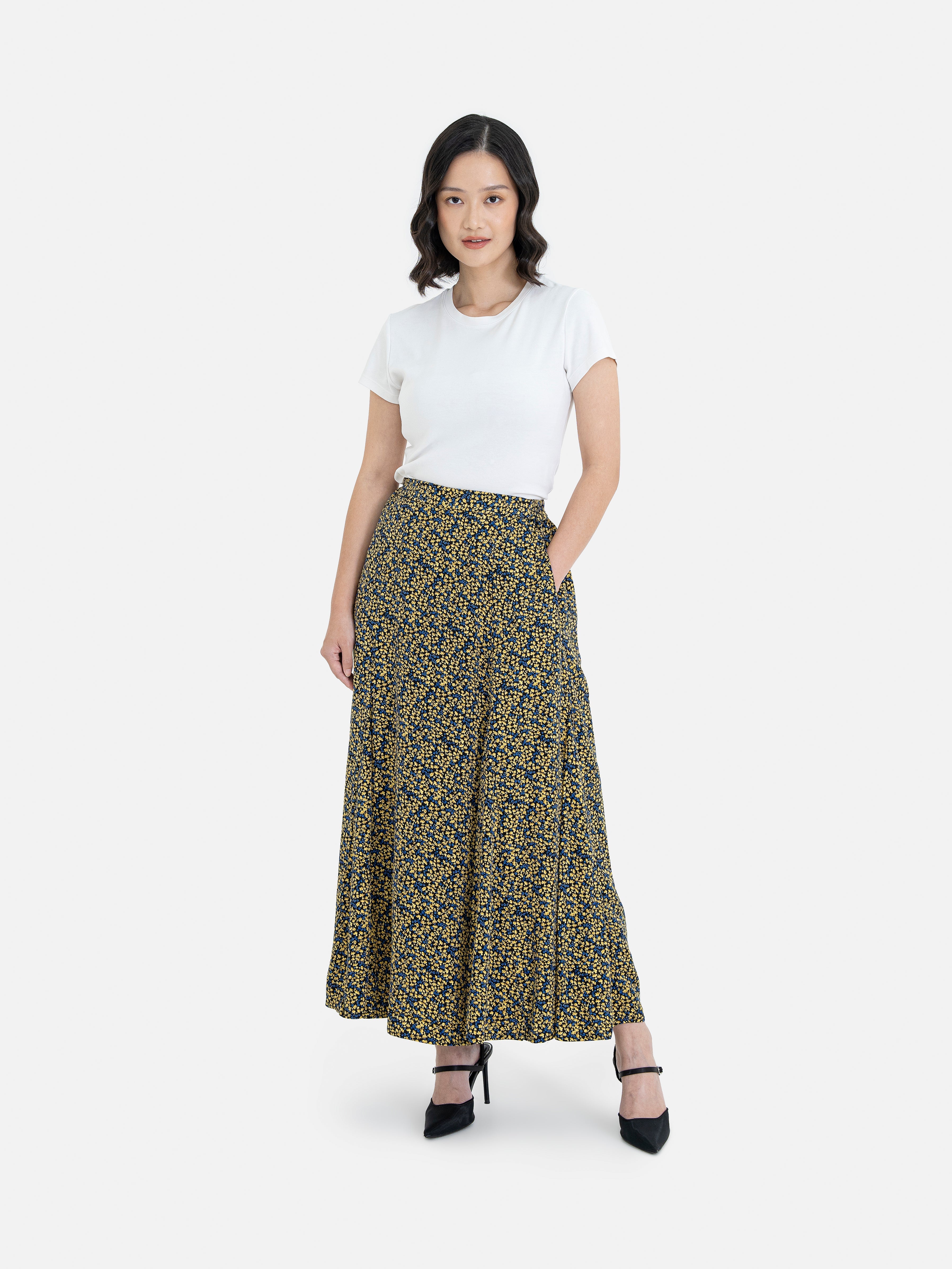 Tsuneo Mermaid Long Skirt