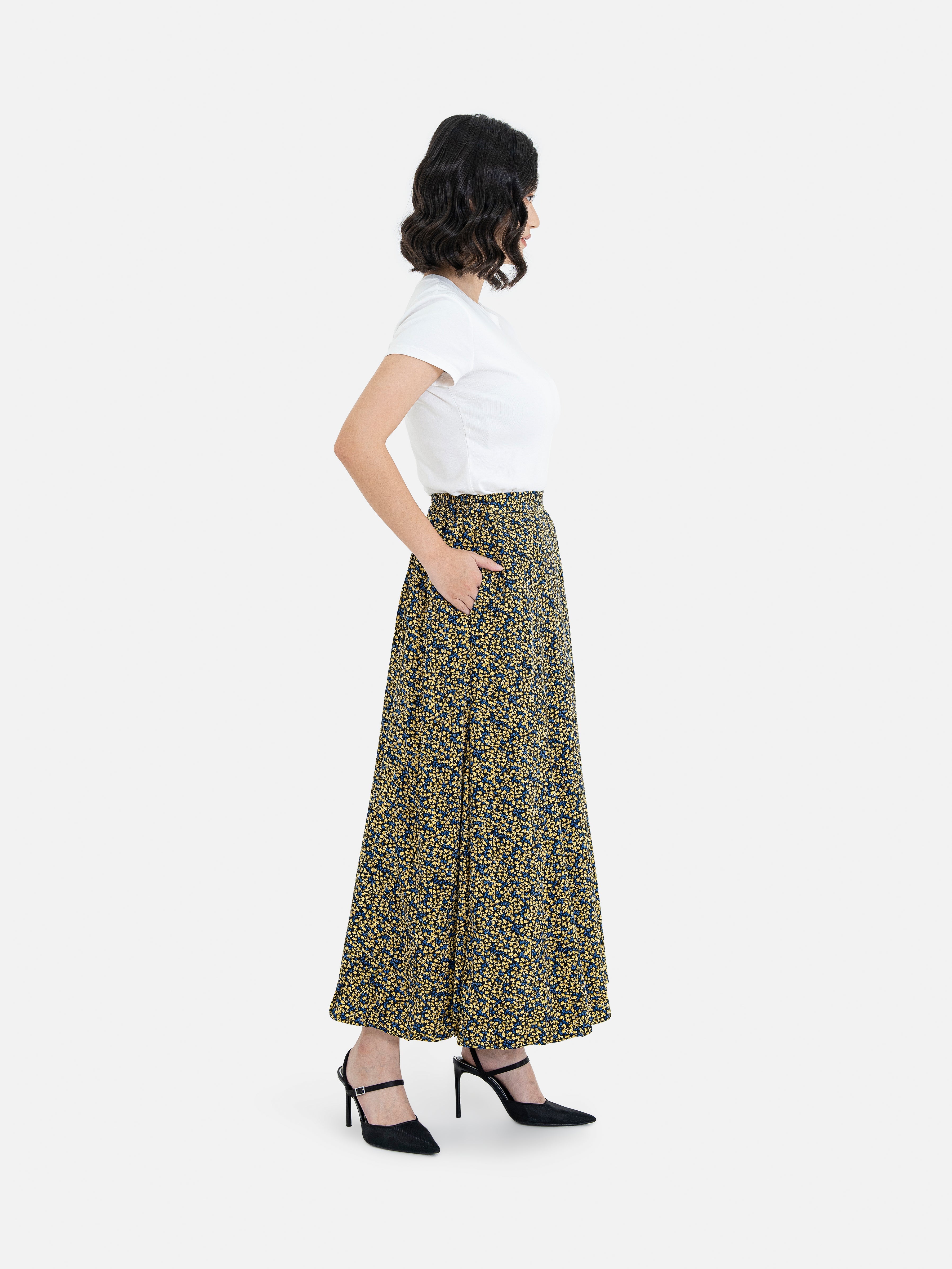 Tsuneo Mermaid Long Skirt