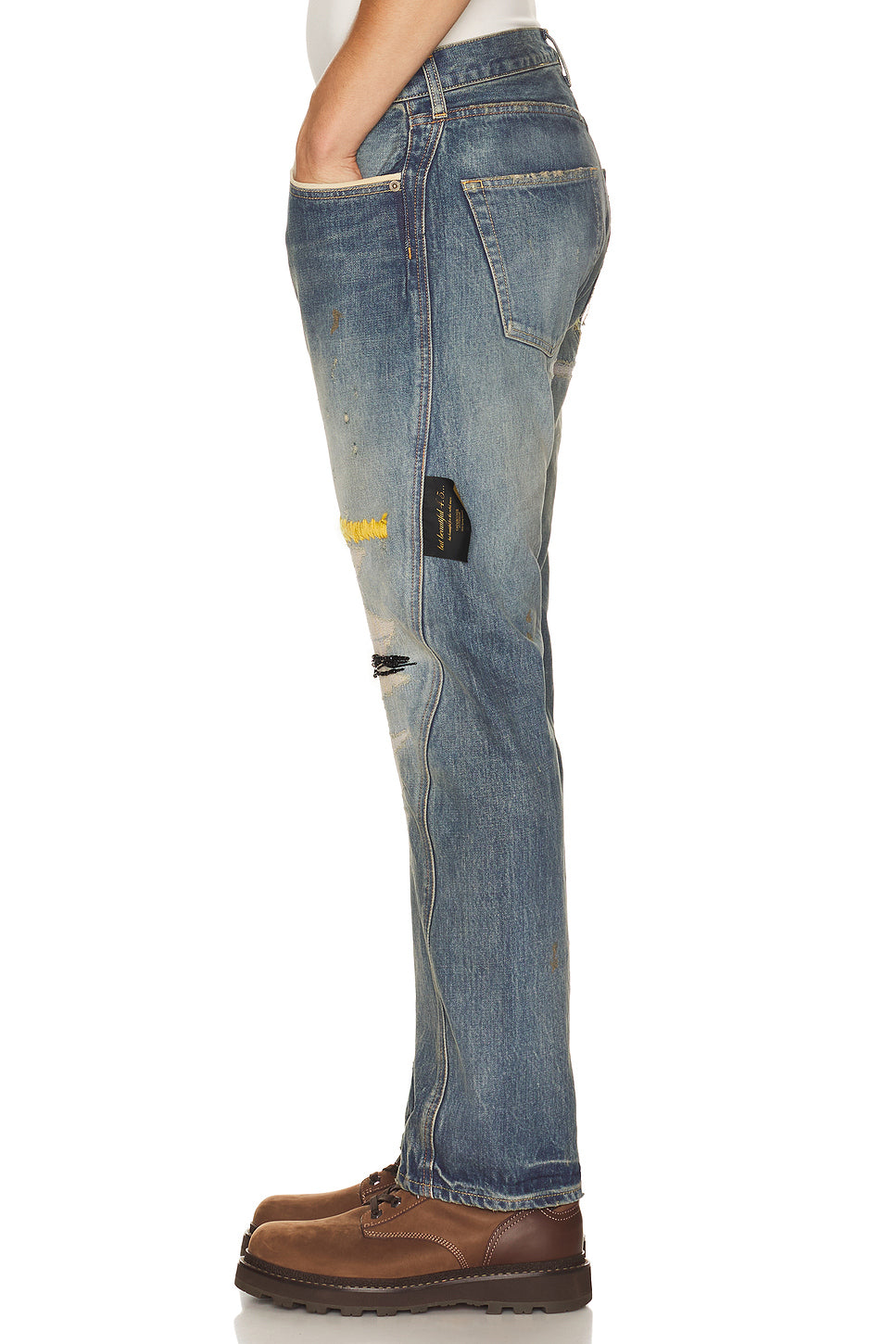 Distressed Jeans