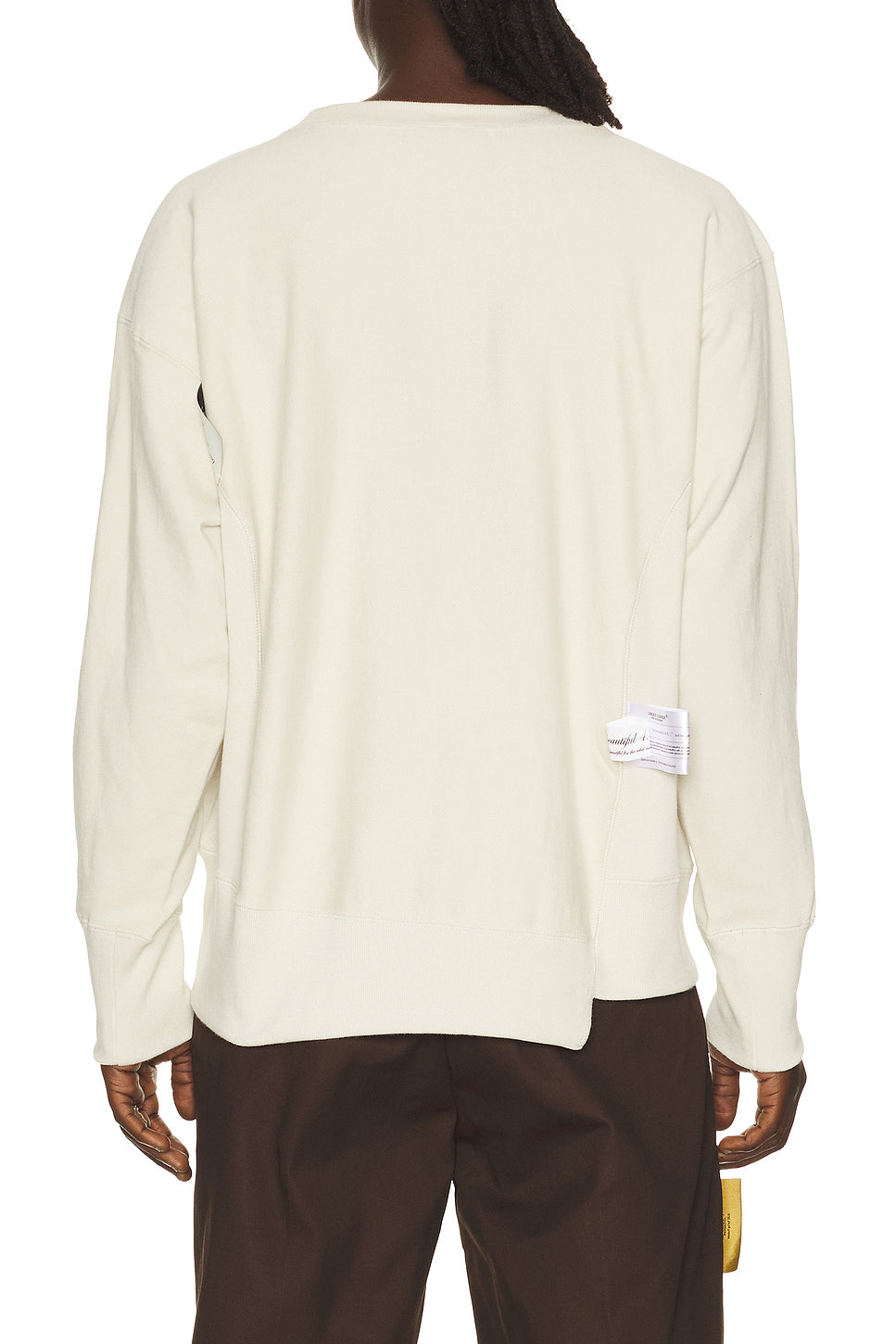 x Champion Crew Neck Sweatshirt in L.g.beige