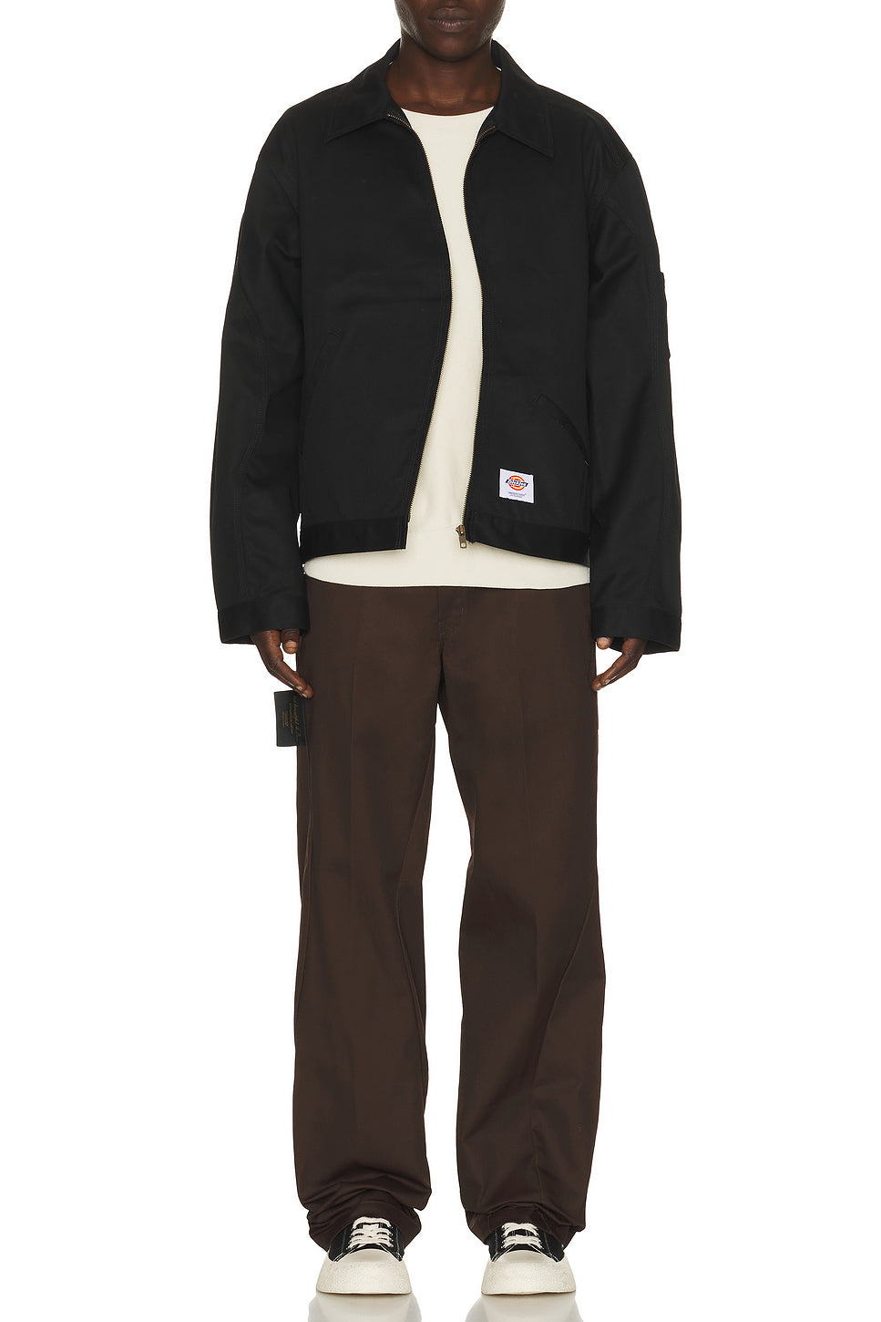 x Champion Crew Neck Sweatshirt in L.g.beige