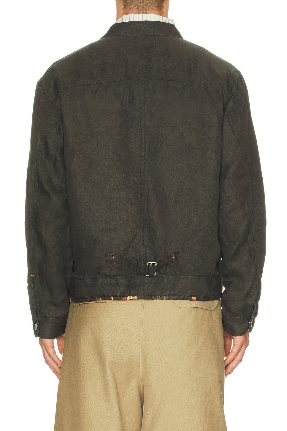 Button Down Blouson