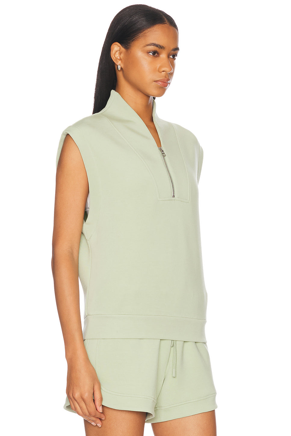 Loretta Half Zip Vest