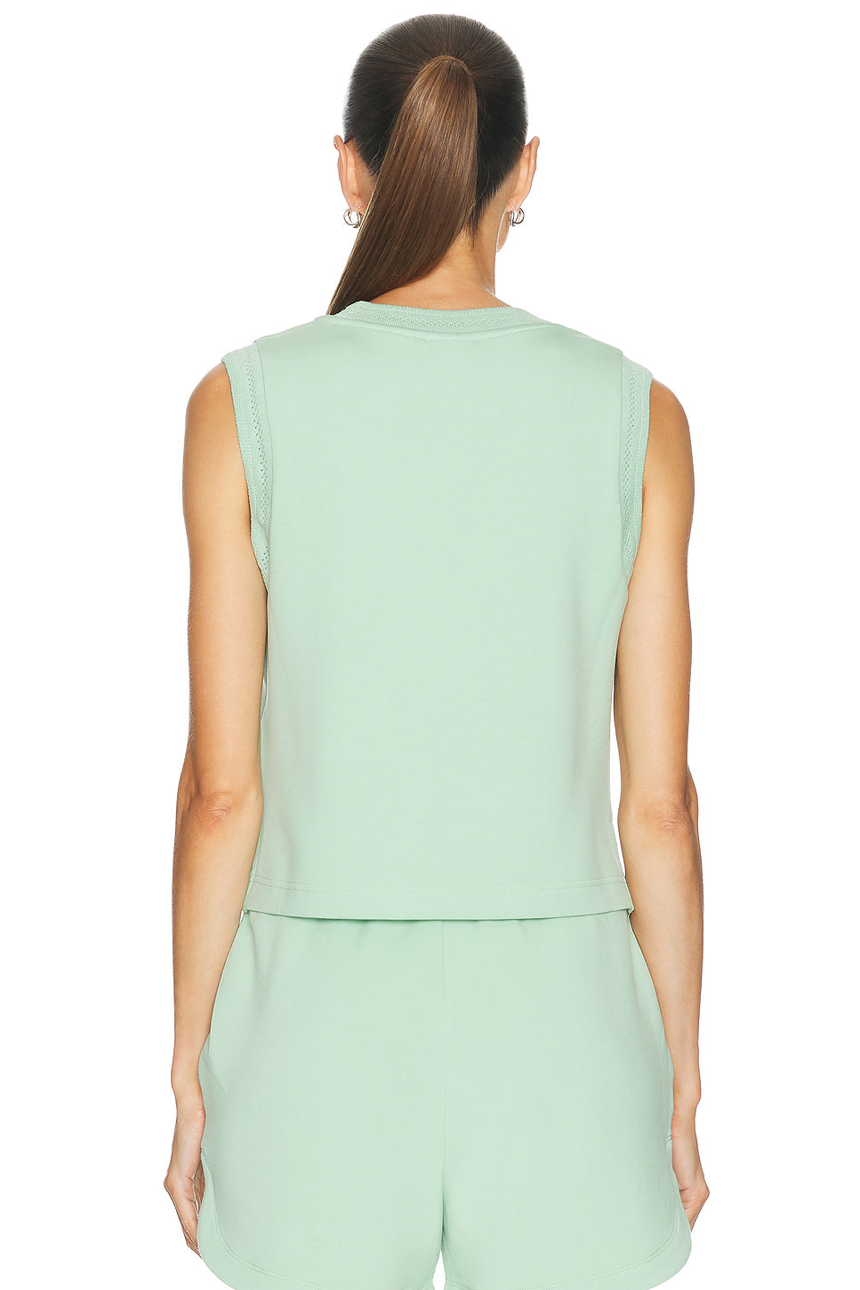 Cambrie Scoop Neck Tank Top