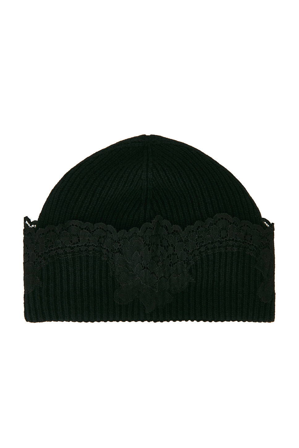 V Logo Cashmere Lace Beanie
