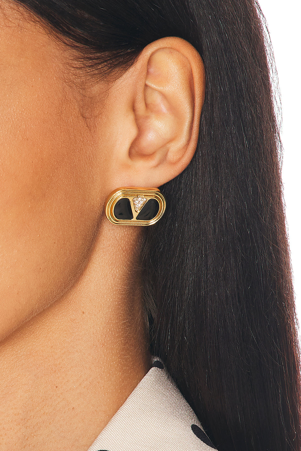 Ovalette Logo Earrings